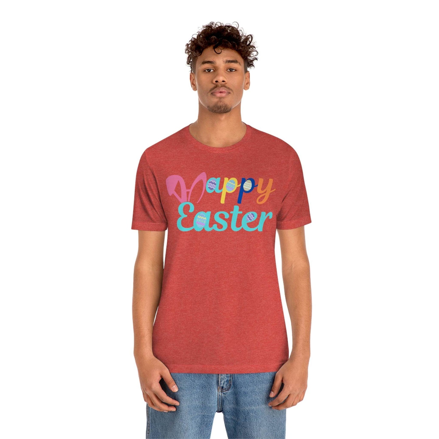 Happy Easter T-shirt, Easter gift for adults, easter shirts - Giftsmojo