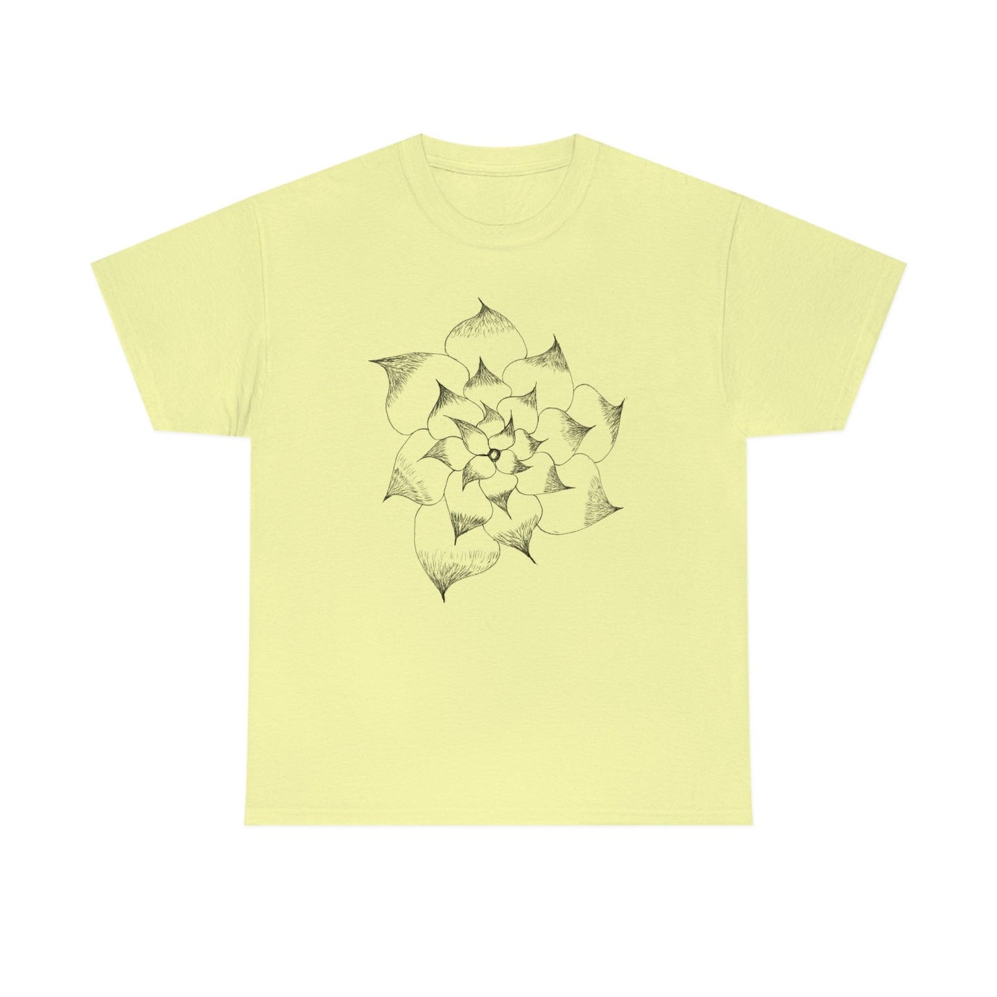 Flower Tee, custom designed tee, flower t-shirt, floral graphic tee - Giftsmojo