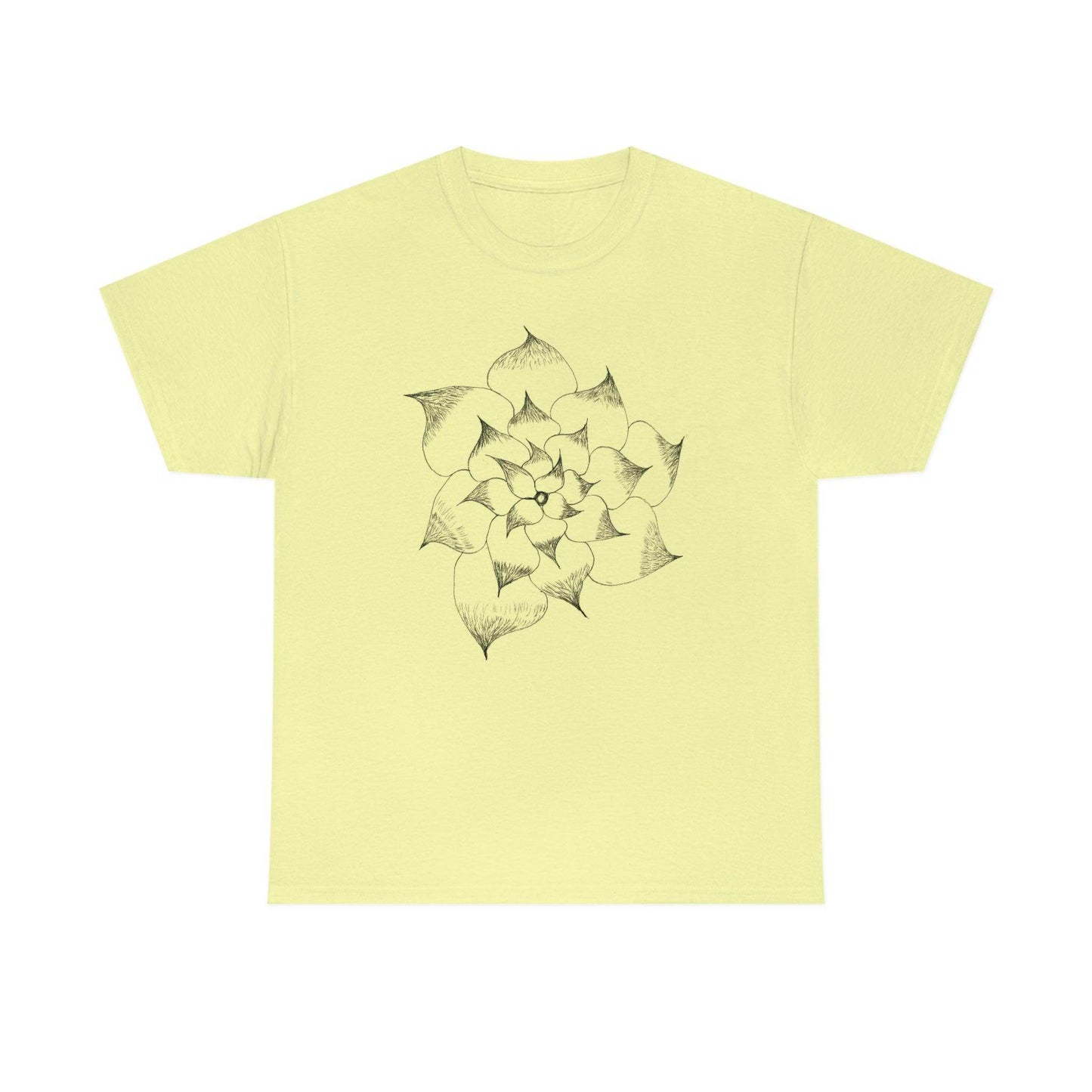 Flower Tee, custom designed tee, flower t-shirt, floral graphic tee - Giftsmojo