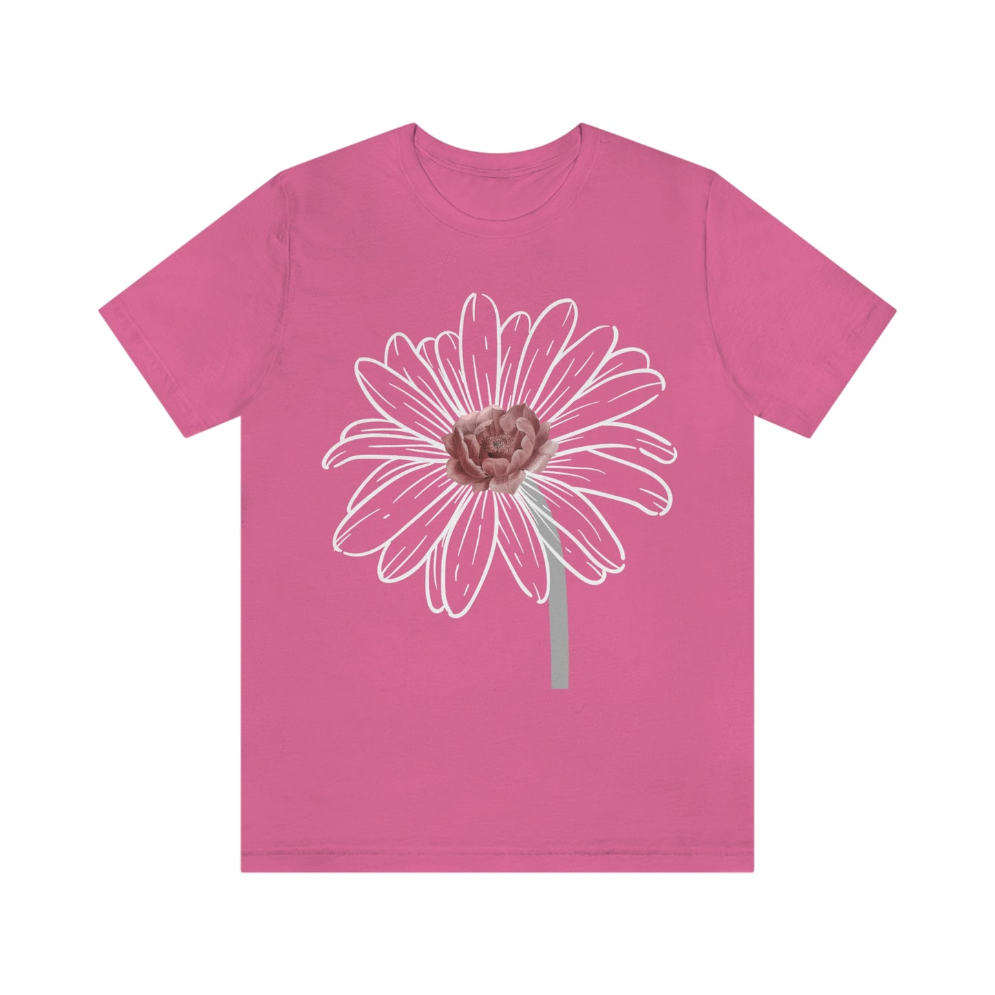 Flower Tshirt, Vintage Flower Shirt, Vintage Botanical Shirt, Vintage T-shirt, Graphic Tshirt, Botanical Print, Wildflower shirt, floral Tee