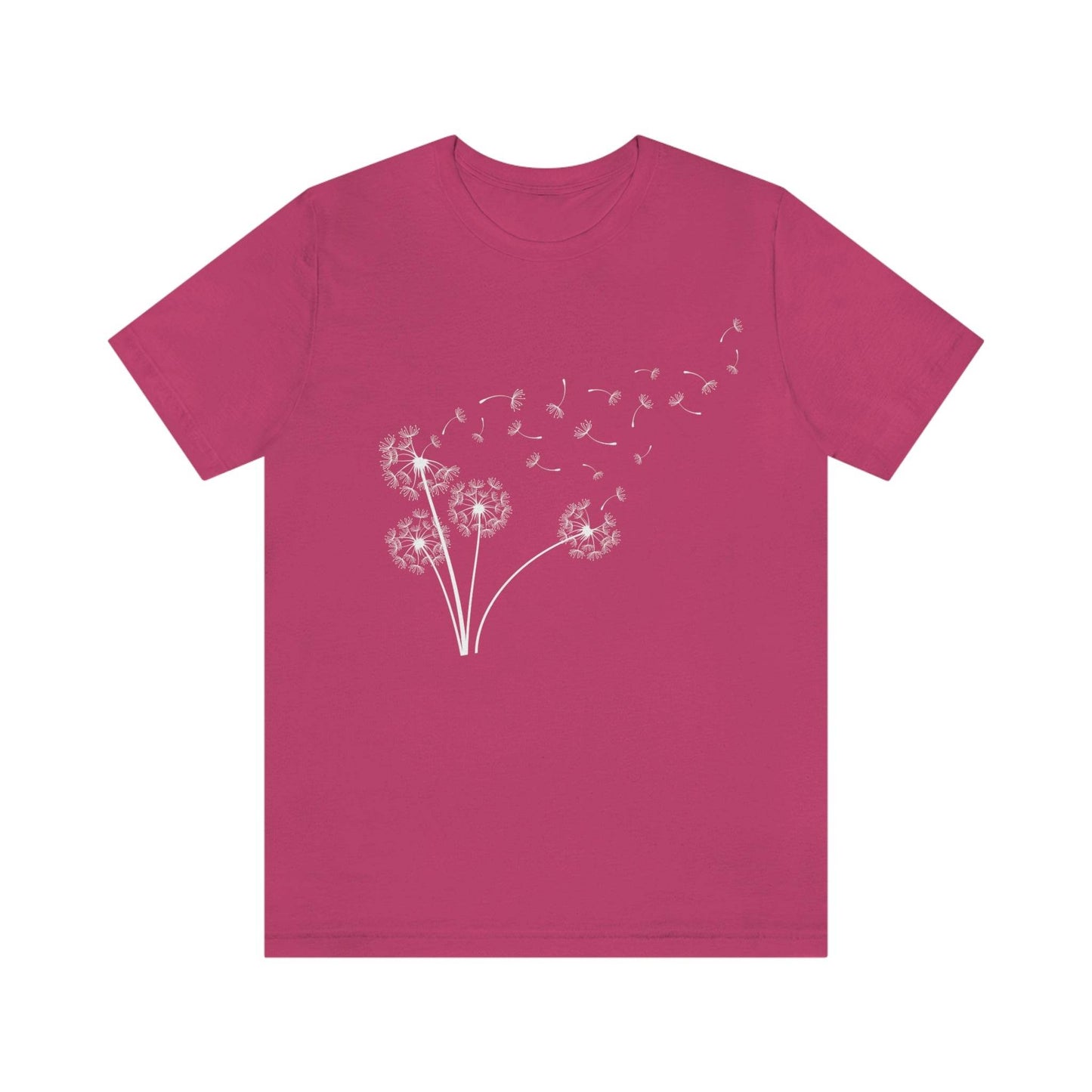 Dandelion Shirt, Boho Windflower Shirt, Dandelion Shirt for Her, Windflower Tee, Meditation Gift, Yoga Shirt, Inspirational Shirt, Bday Tees - Giftsmojo