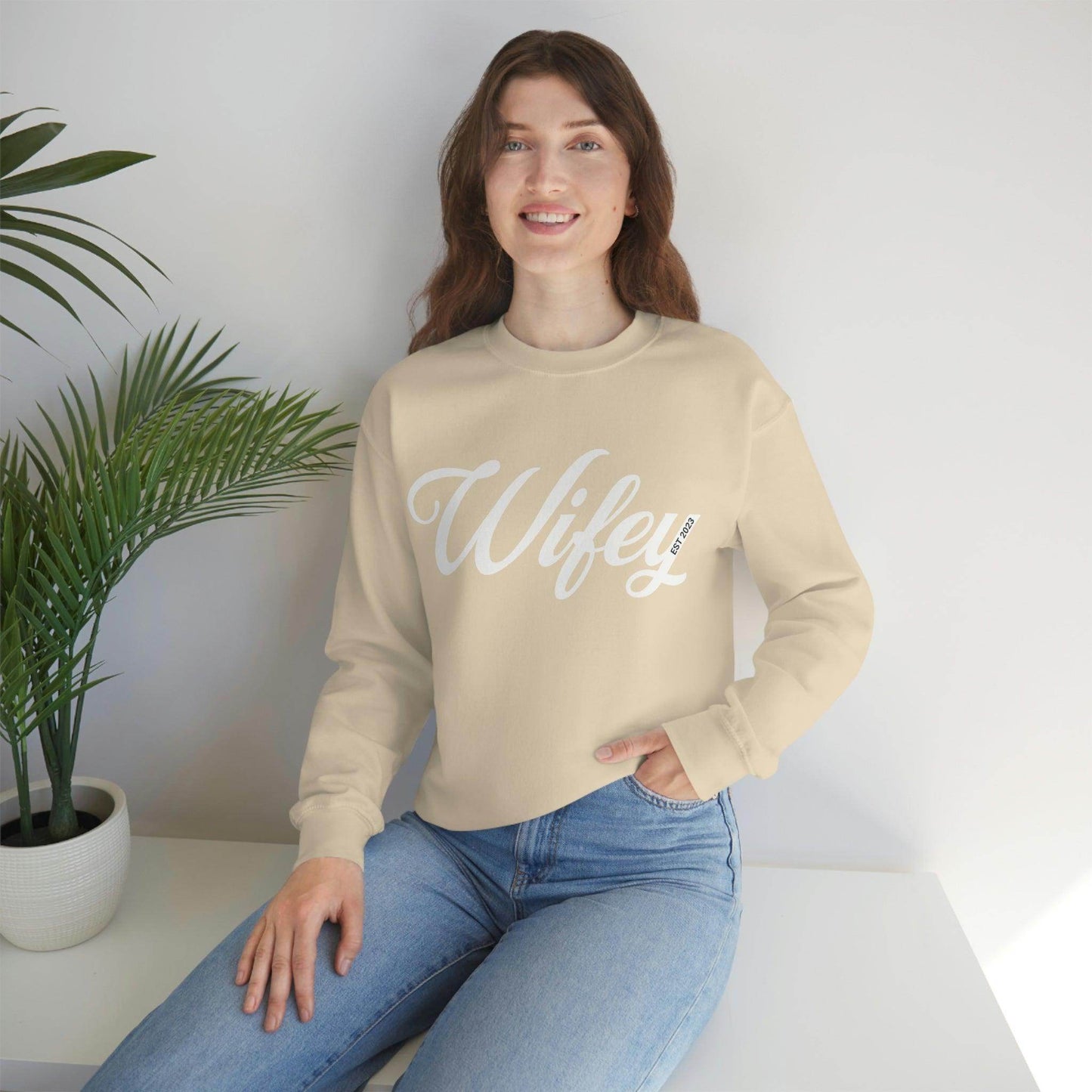 Wifey Sweatshirt - Giftsmojo