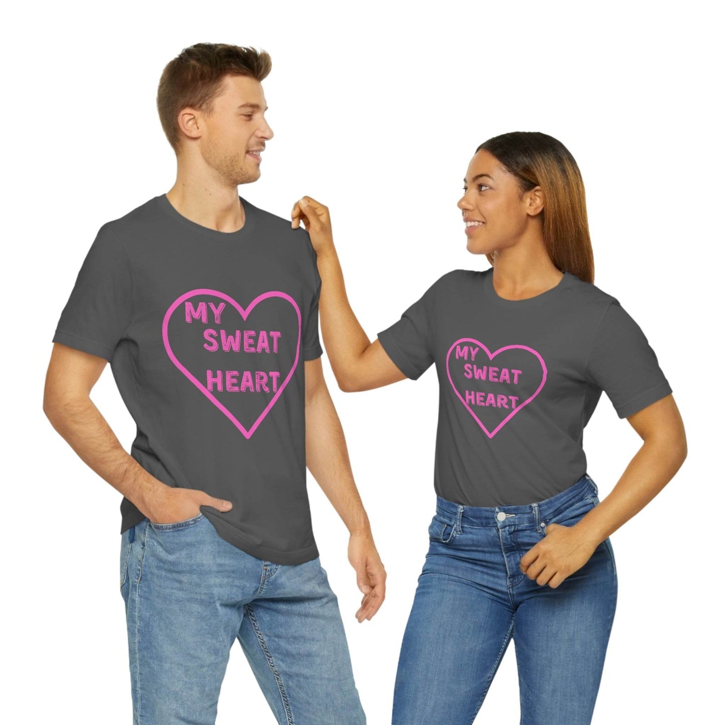 My Sweat Heart - Love shirt - Gift for wife - Gift for Husband - Gift for Girlfriend and Boyfriend - Anniversary gift - Giftsmojo