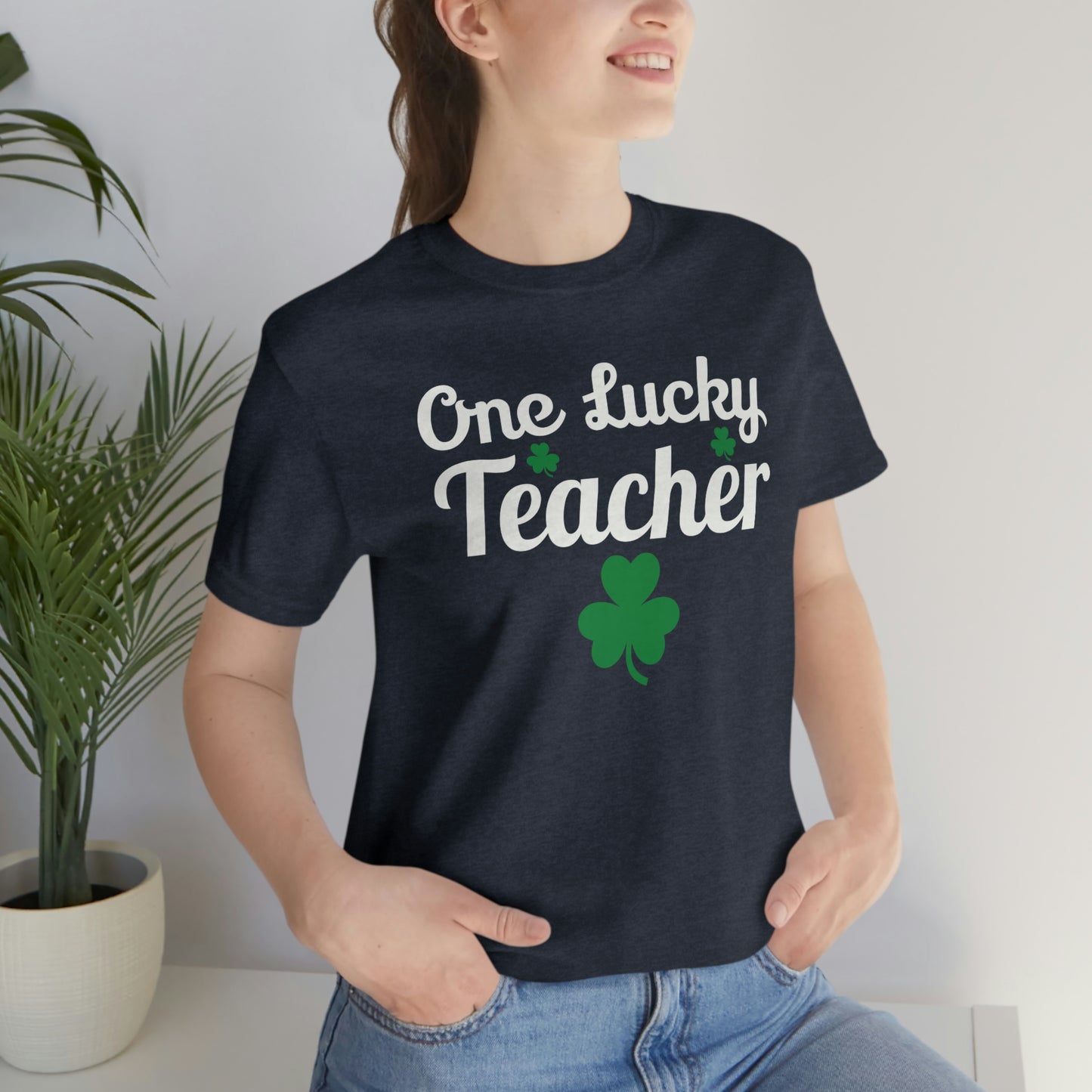 Feeling Lucky Shirt One Lucky Teacher Shirt St Patrick's Day shirt - Funny St Paddy's day Funny Shirt Shamrock shirt shenanigans shirt