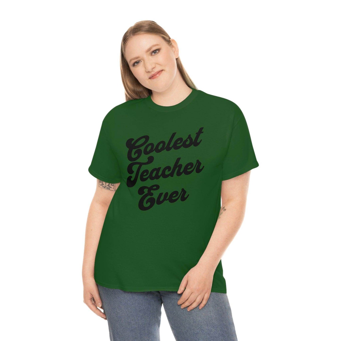 Coolest Teacher Ever Shirt - Giftsmojo