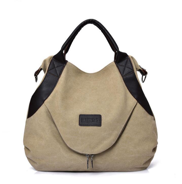 Handheld Minimalist Retro Shoulder Crossbody Vintage Canvas Bag - Giftsmojo