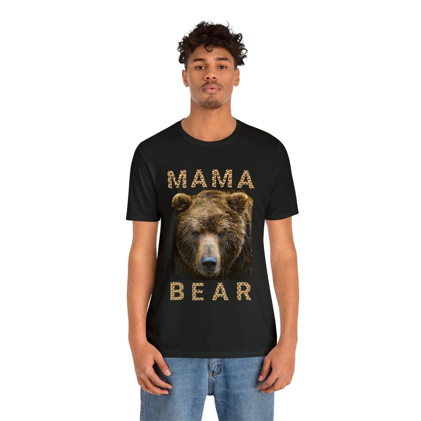 Mothers day shirt | Leopard Print Mama Bear Shirt | Mama Bear Tshirt, Funny mom shirt | best mom shirt | Momma Bear, Mama Bear Gift, Animal Nature Lover Shirt - Giftsmojo