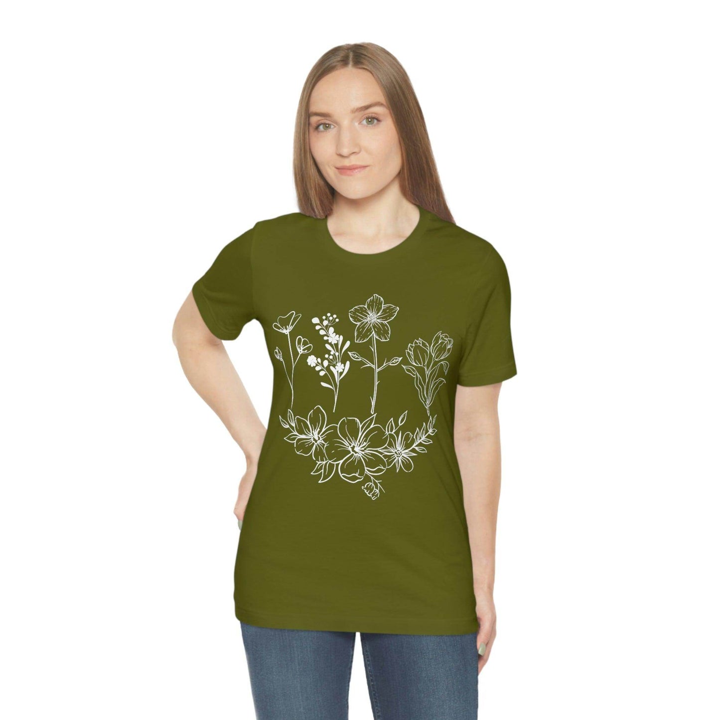 Flower Tshirt - Nature lover Shirt - Giftsmojo