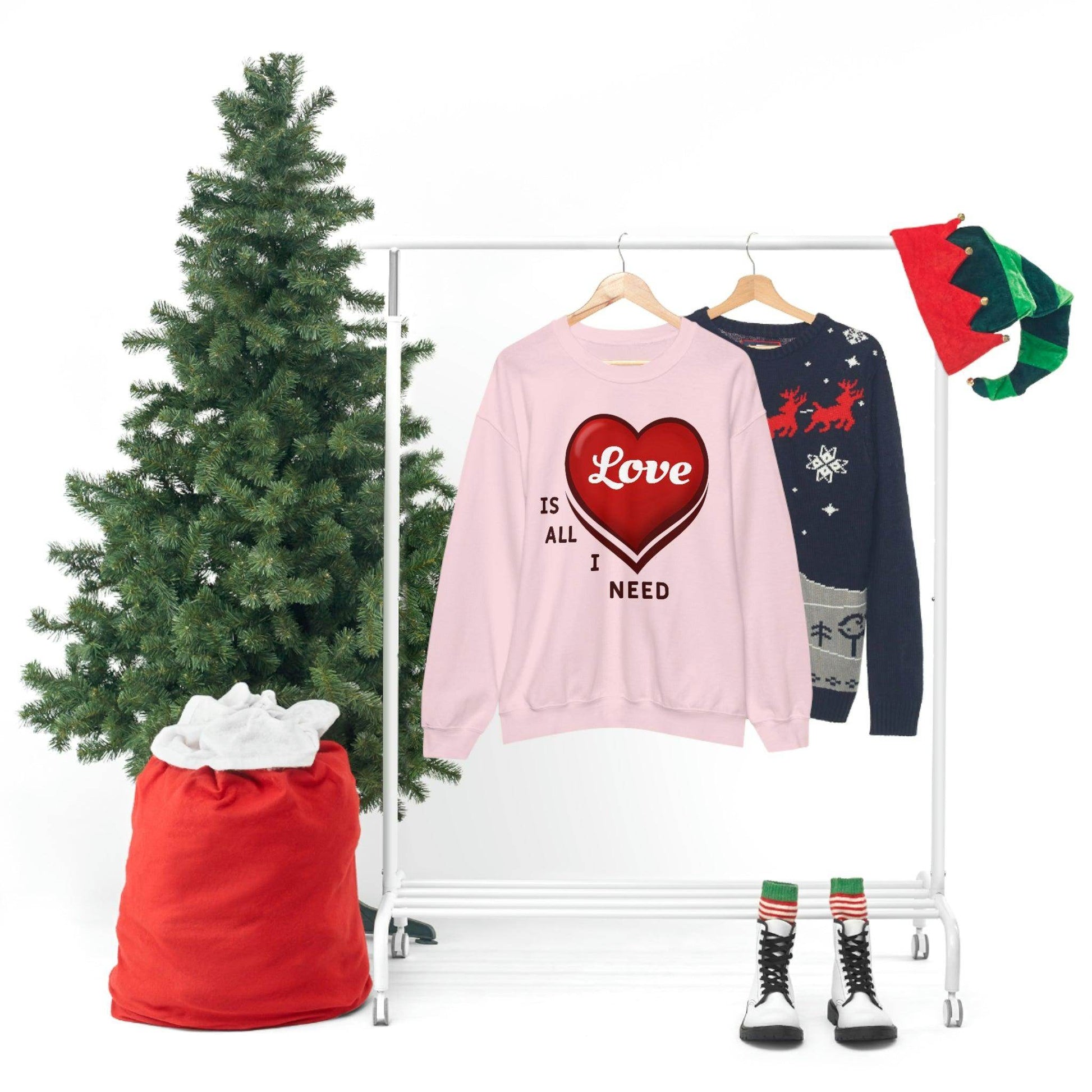 love is all I Need Sweatshirt - Giftsmojo