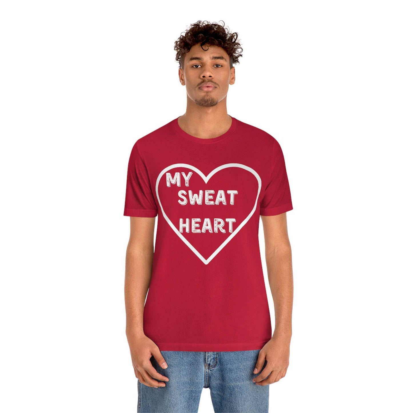 My Sweat Heart - Love shirt - Gift for wife - Gift for Husband - Gift for Girlfriend and Boyfriend - Giftsmojo