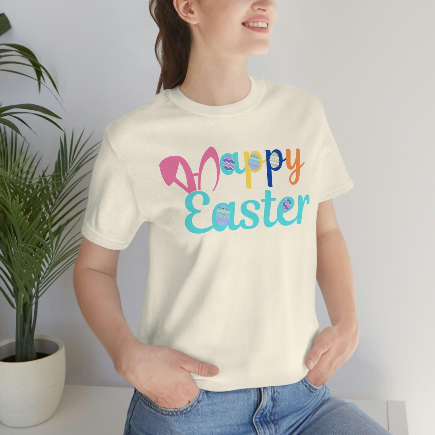 Happy Easter T-shirt, Easter gift for adults, easter shirts