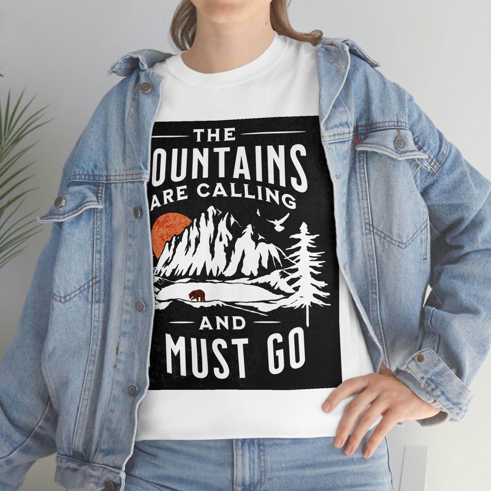 The Mountains are calling Tee - Giftsmojo