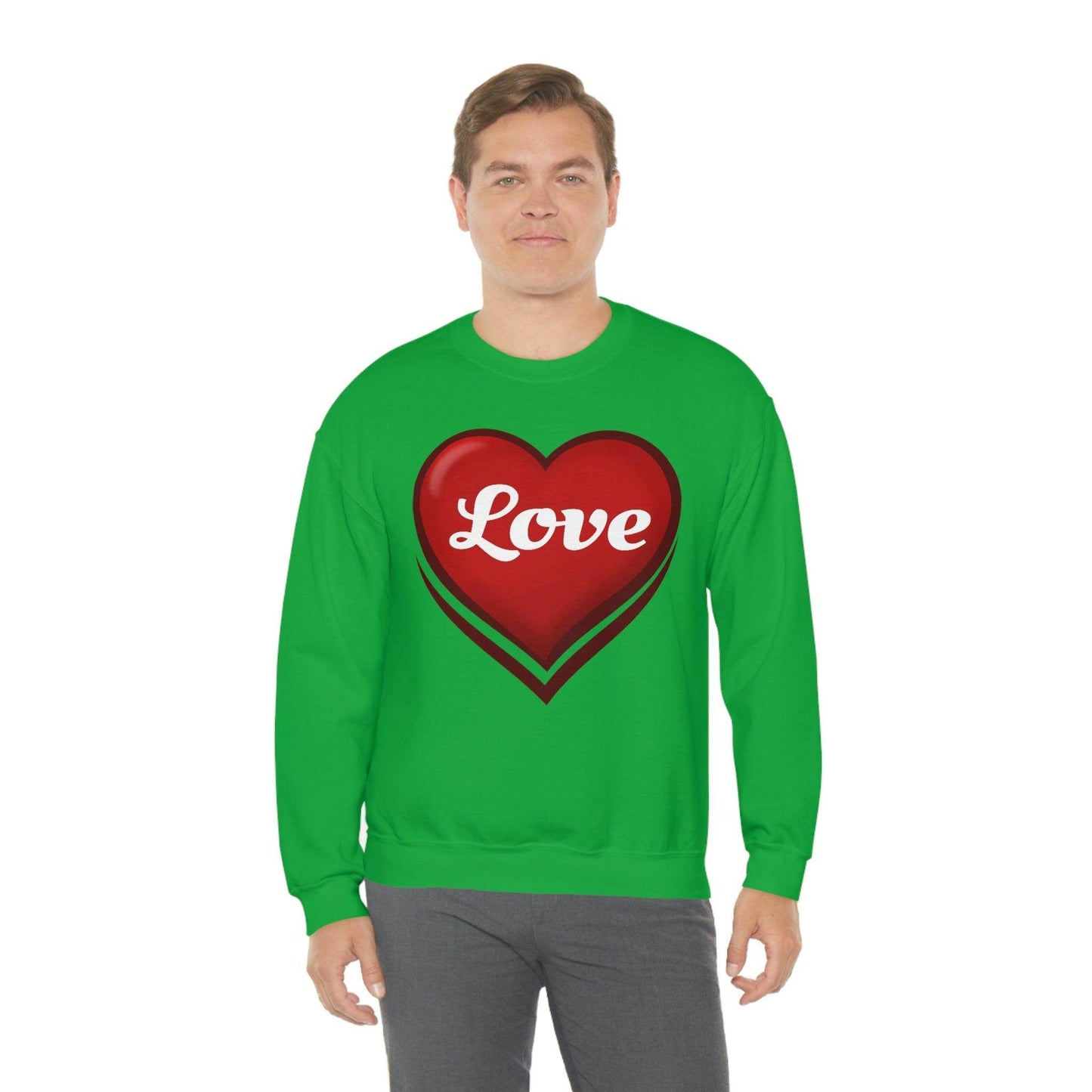 Love Sweatshirt, Valentine's Gift, - Giftsmojo
