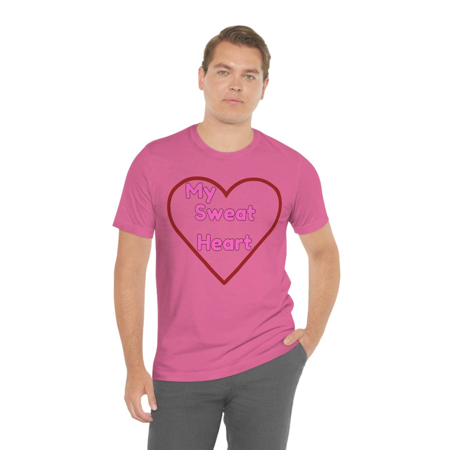 My Sweat Heart - Love shirt - Gift for wife - Gift for Husband - Gift for Girlfriend and Boyfriend - Giftsmojo