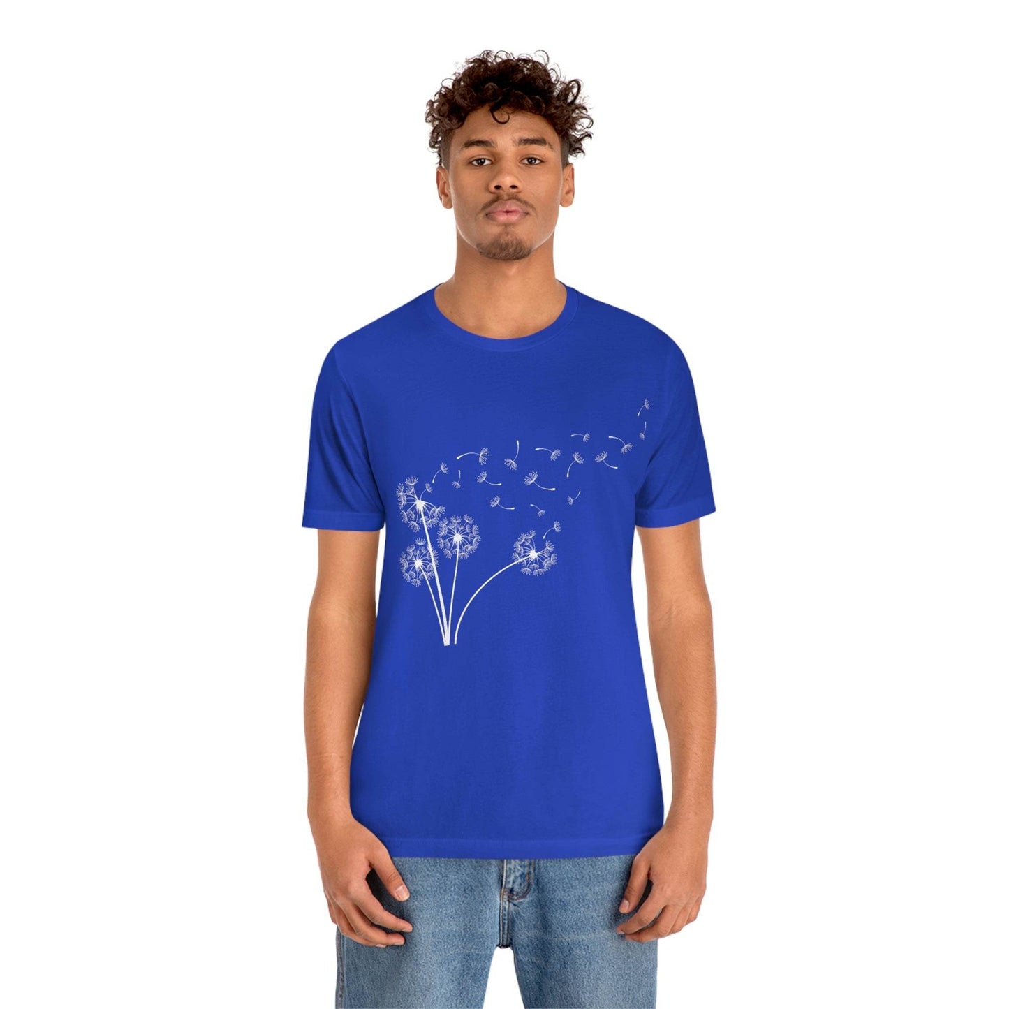 Dandelion Shirt, Boho Windflower Shirt, Dandelion Shirt for Her, Windflower Tee, Meditation Gift, Yoga Shirt, Inspirational Shirt, Bday Tees - Giftsmojo