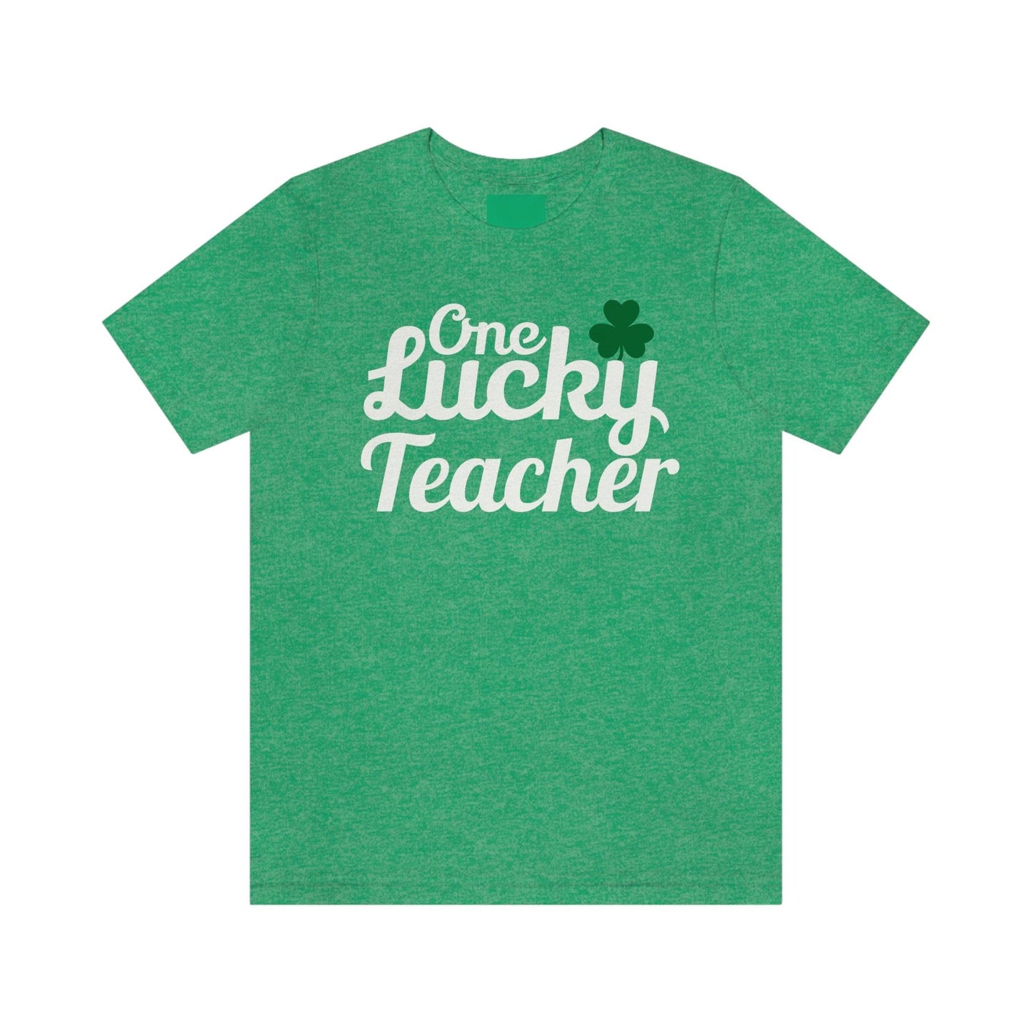 One Lucky Teacher Shirt feeling Lucky St Patrick's Day shirt - Funny St Paddy's day Funny Shirt - Giftsmojo
