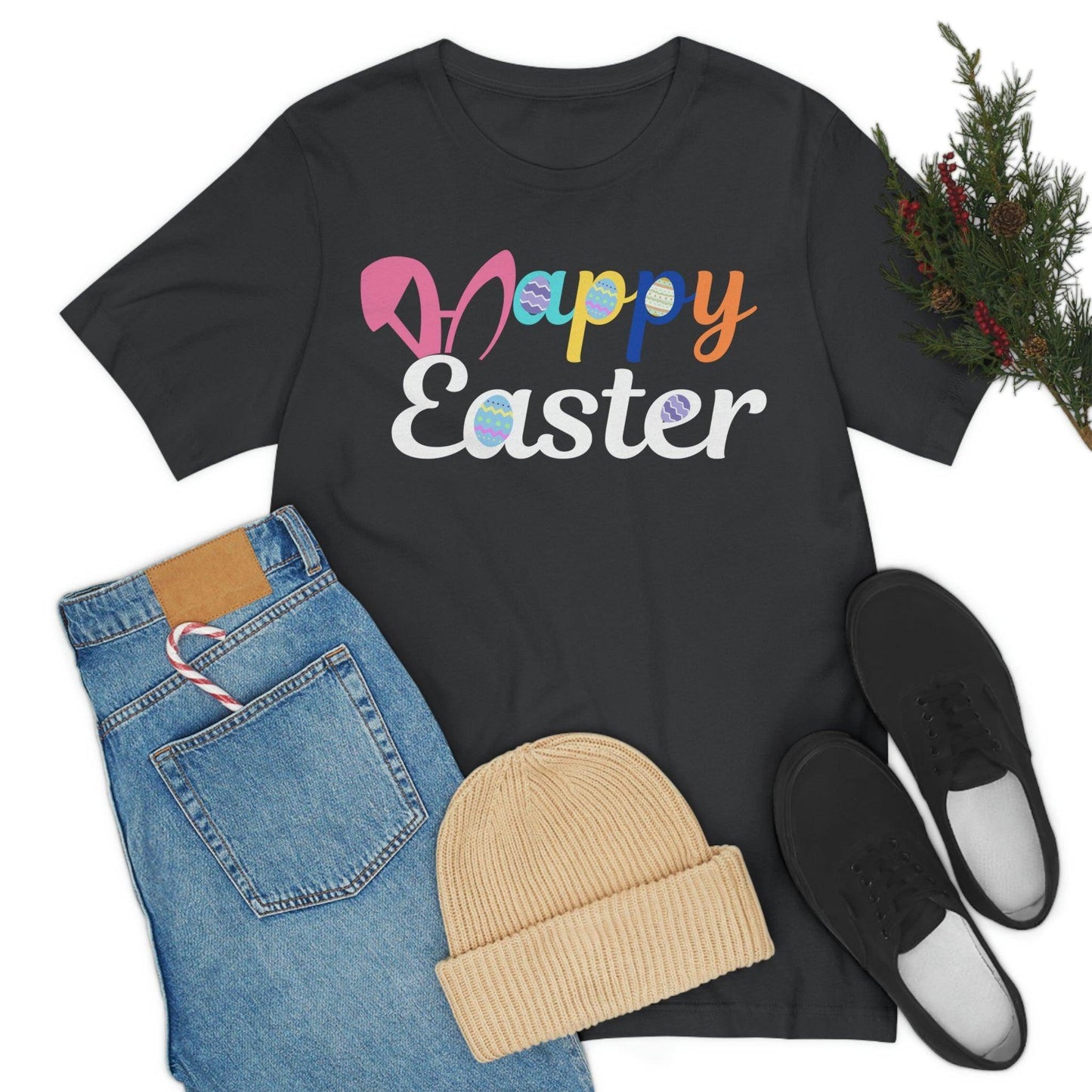 Happy Easter Tshirt, Easter gift for Adults - Giftsmojo
