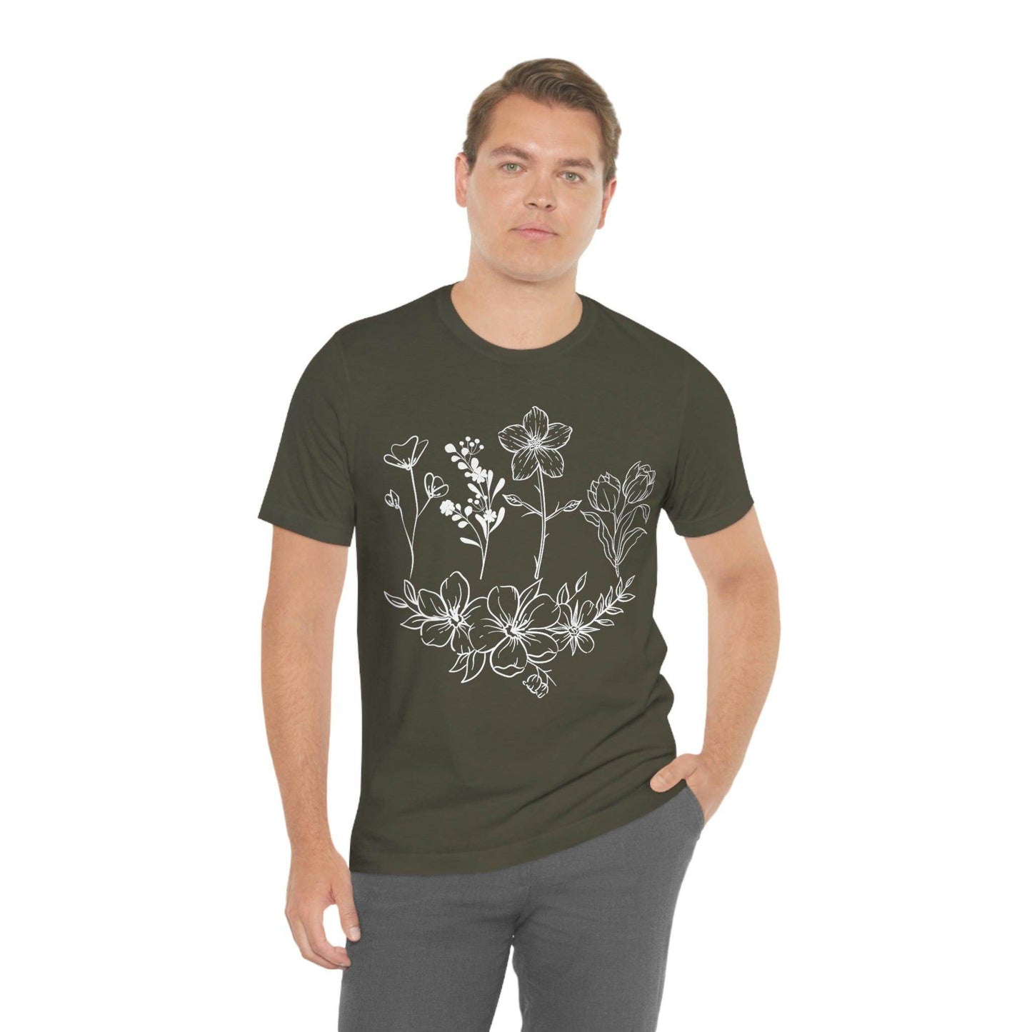 Flower Tshirt - Nature lover Shirt - Giftsmojo