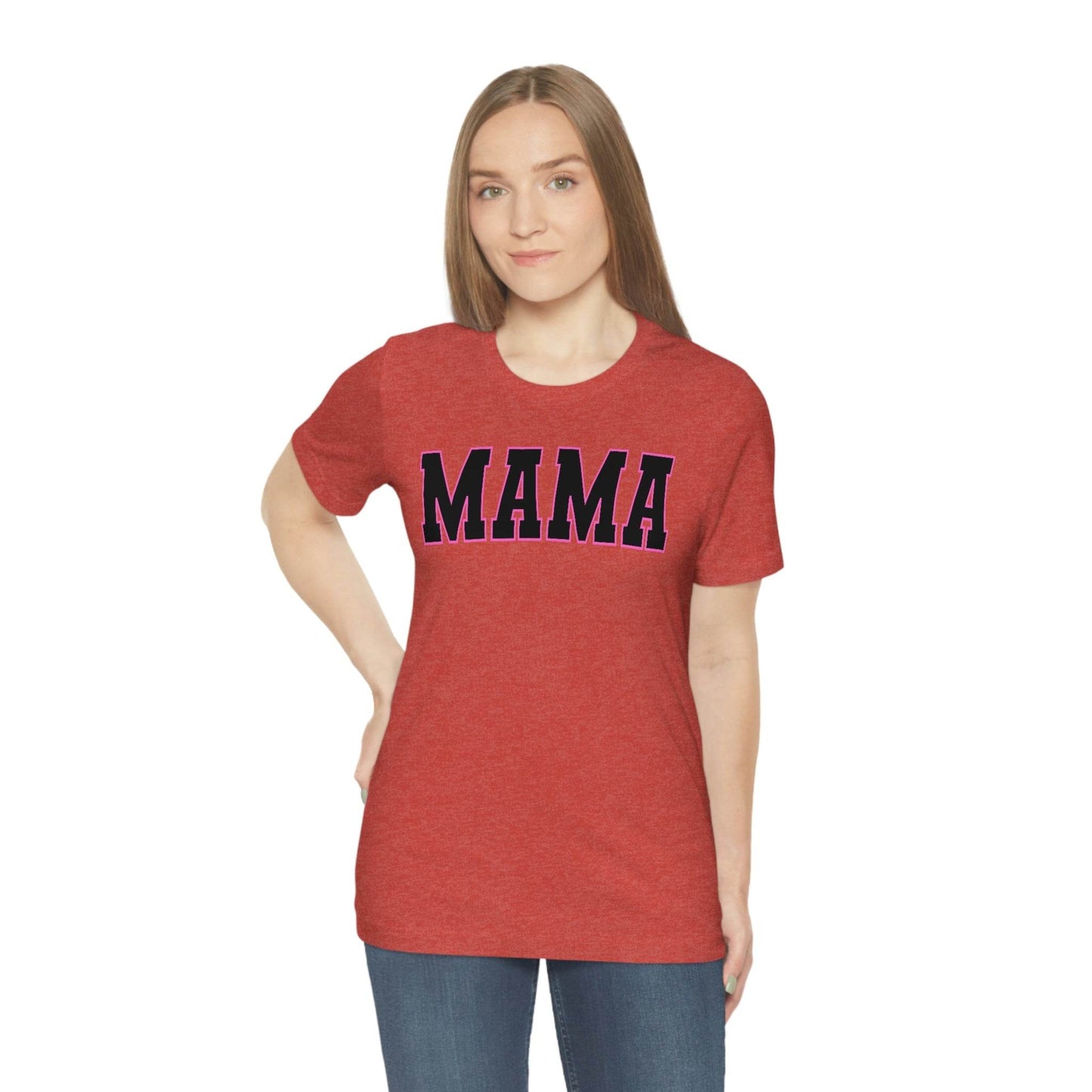 Cute Mama shirt mom shirt gift for her - mothers day shirt mothers day gift mom life shirt - retro mama shirt boy mama shirt mama t-shirt - Giftsmojo