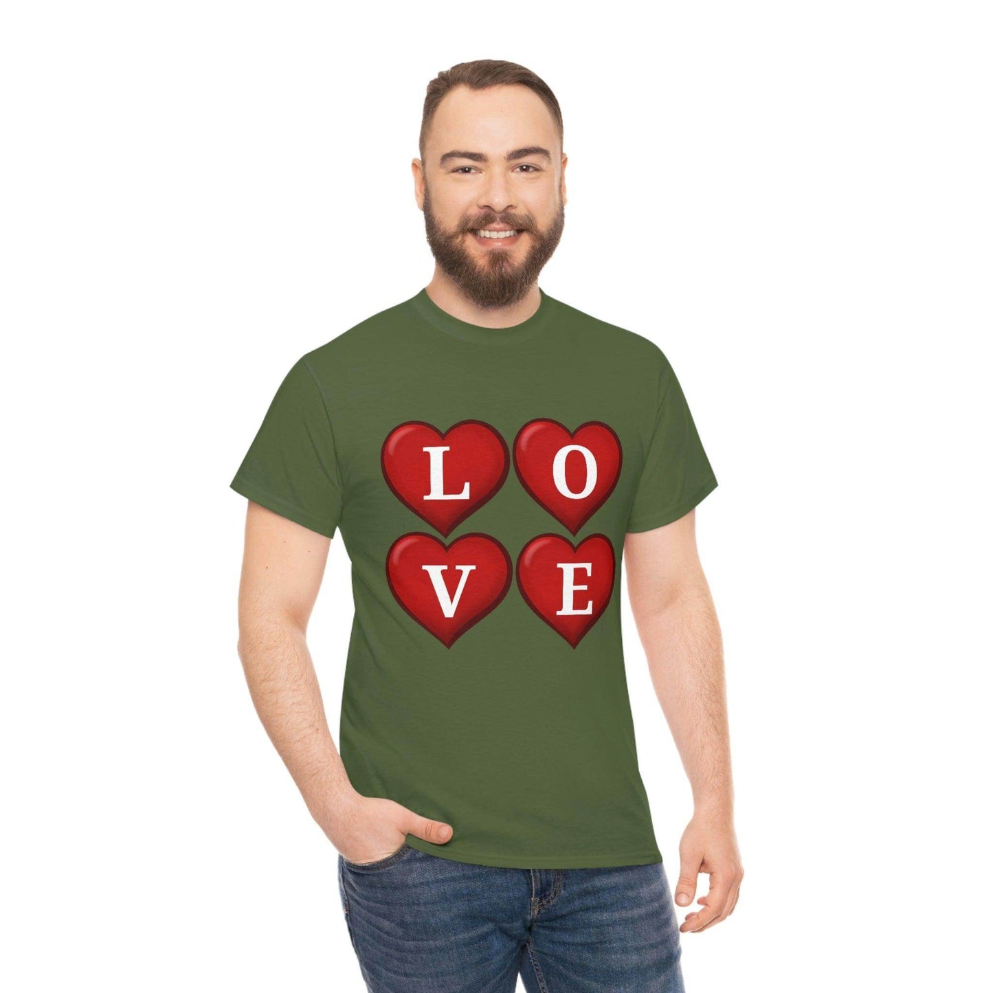 4hearts love Tee - Giftsmojo