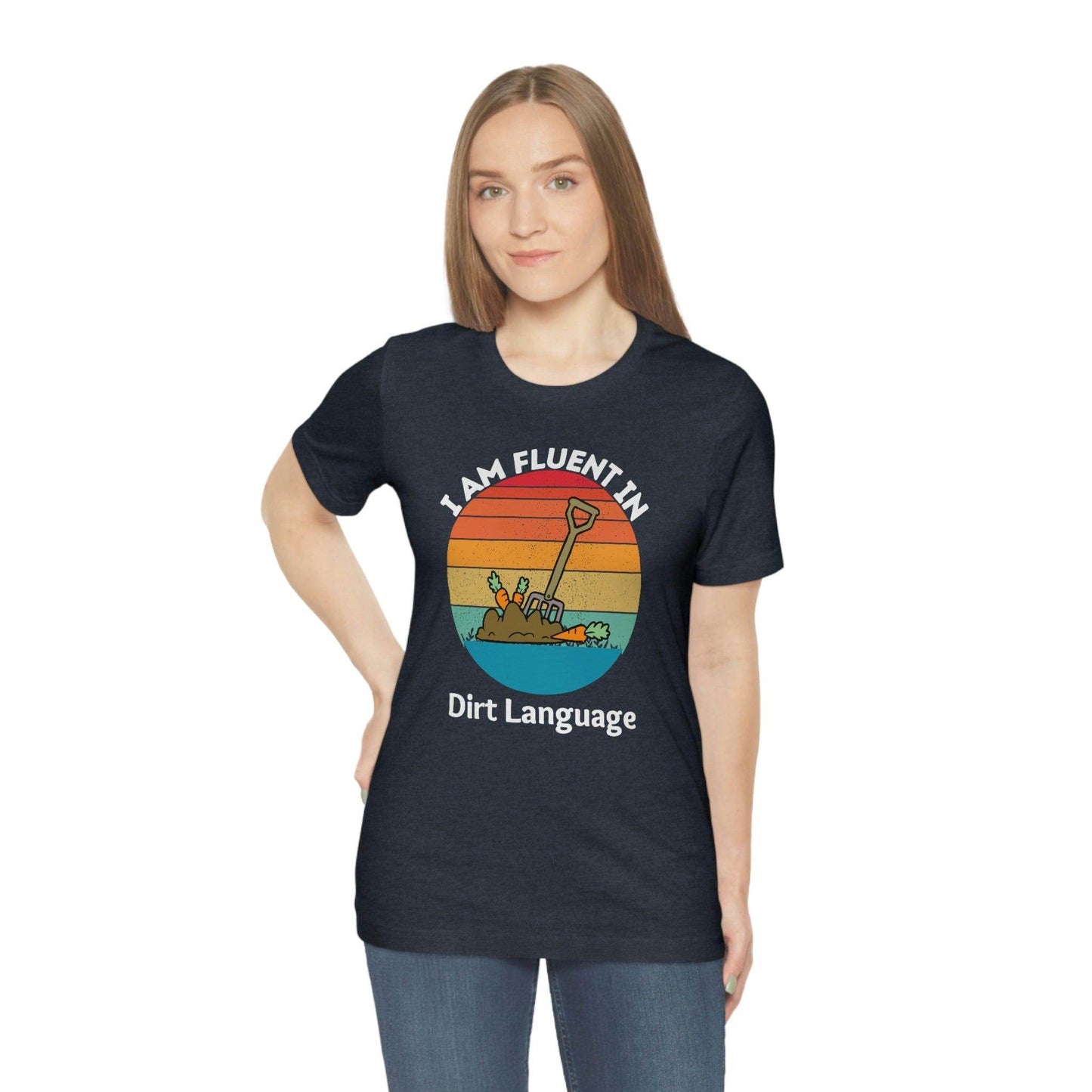 Gardener shirt Garden t-shirt Botanical Shirt Plant Lover Shirt Gardener Gift, Garden Shirt, Garden Tee I am fluent in dirt language - Giftsmojo