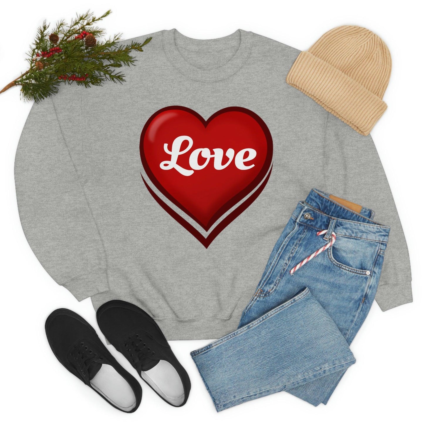 Love Sweatshirt, Valentine's Gift,