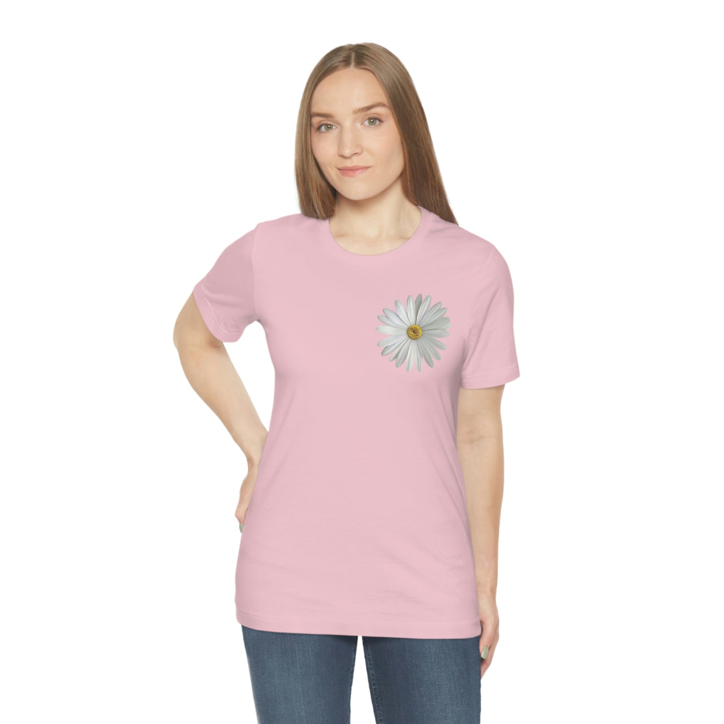 Daisy Shirt Floral Shirt Gift, Boho Shirt, Birth Month Flower, Gift For Mom, Daisy Women Shirt Flower Tee Summer Shirt,