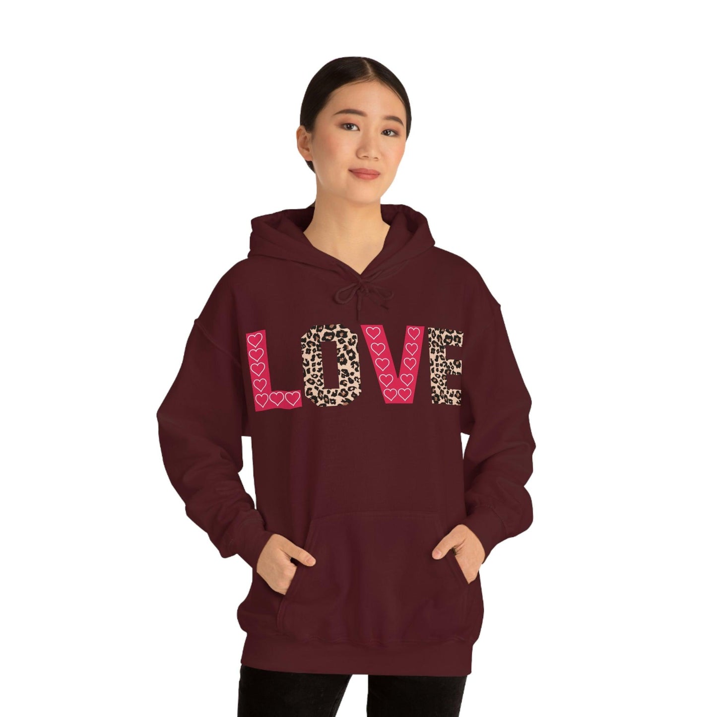 Love Hooded Sweatshirt - Giftsmojo
