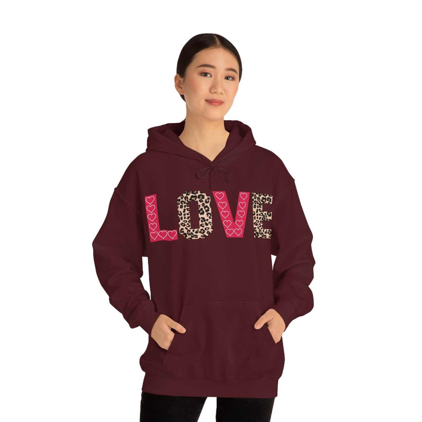 Love Hooded Sweatshirt - Giftsmojo