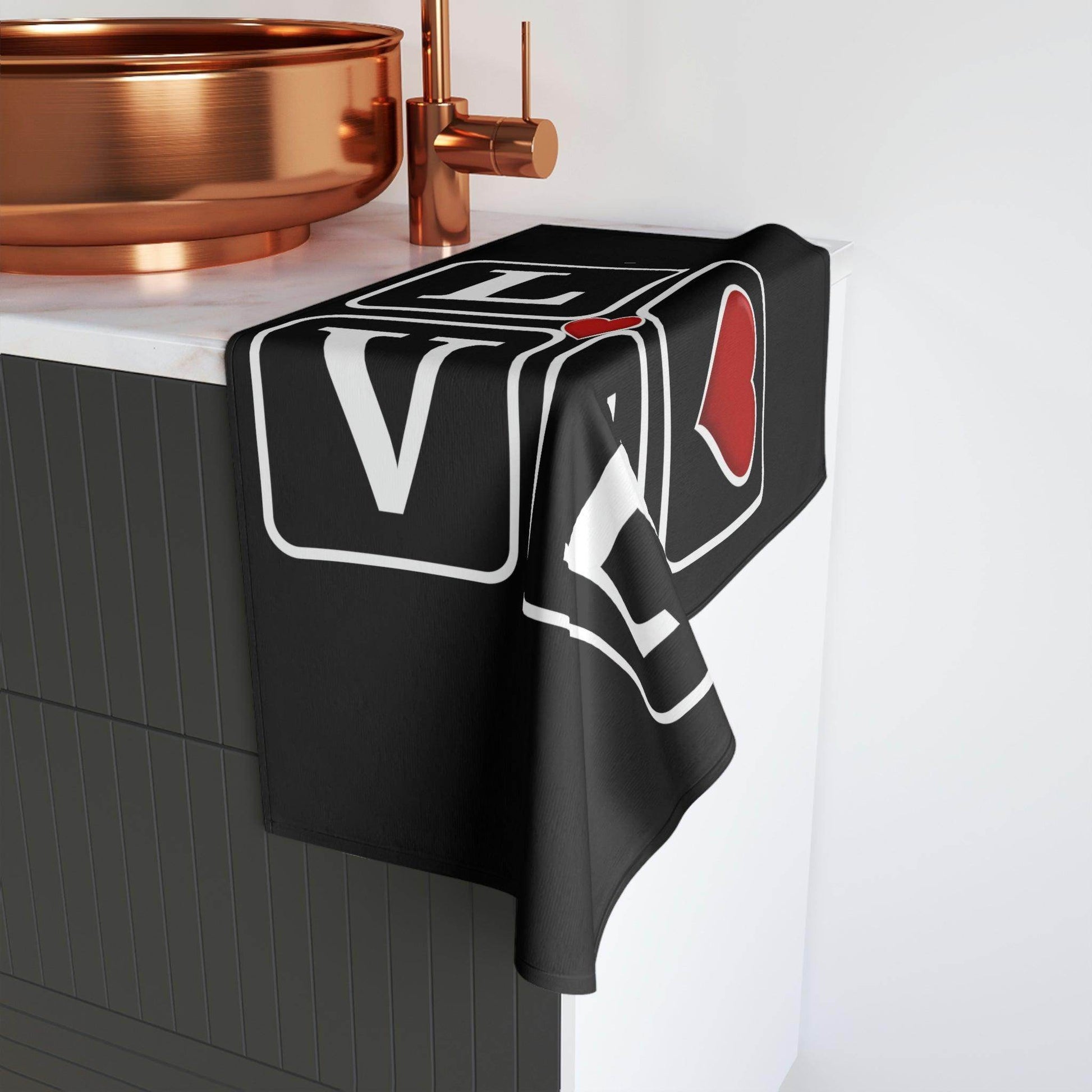 Love Hand Towels, Valentine Hand Towel - Giftsmojo