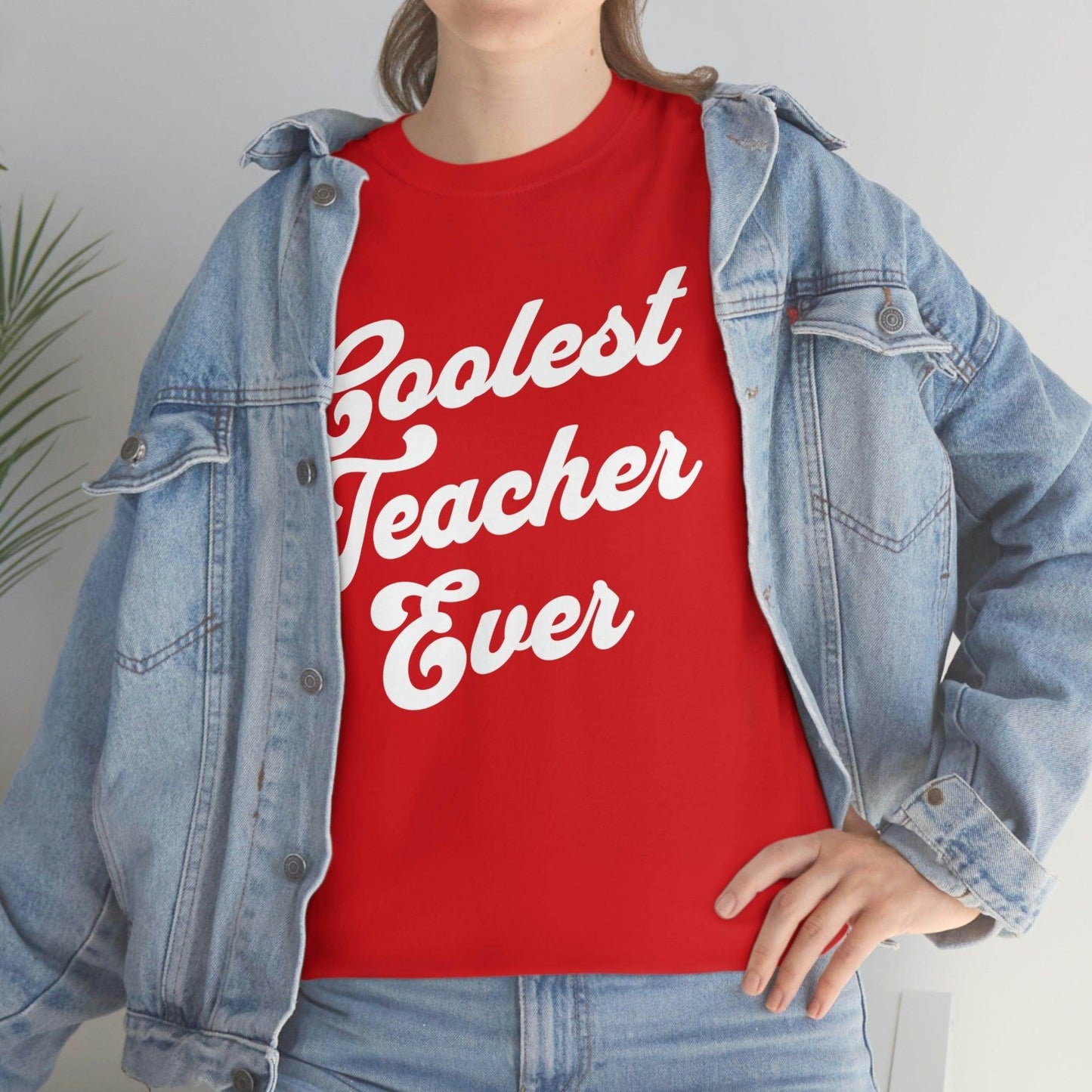Coolest Teacher Ever Shirt - Giftsmojo