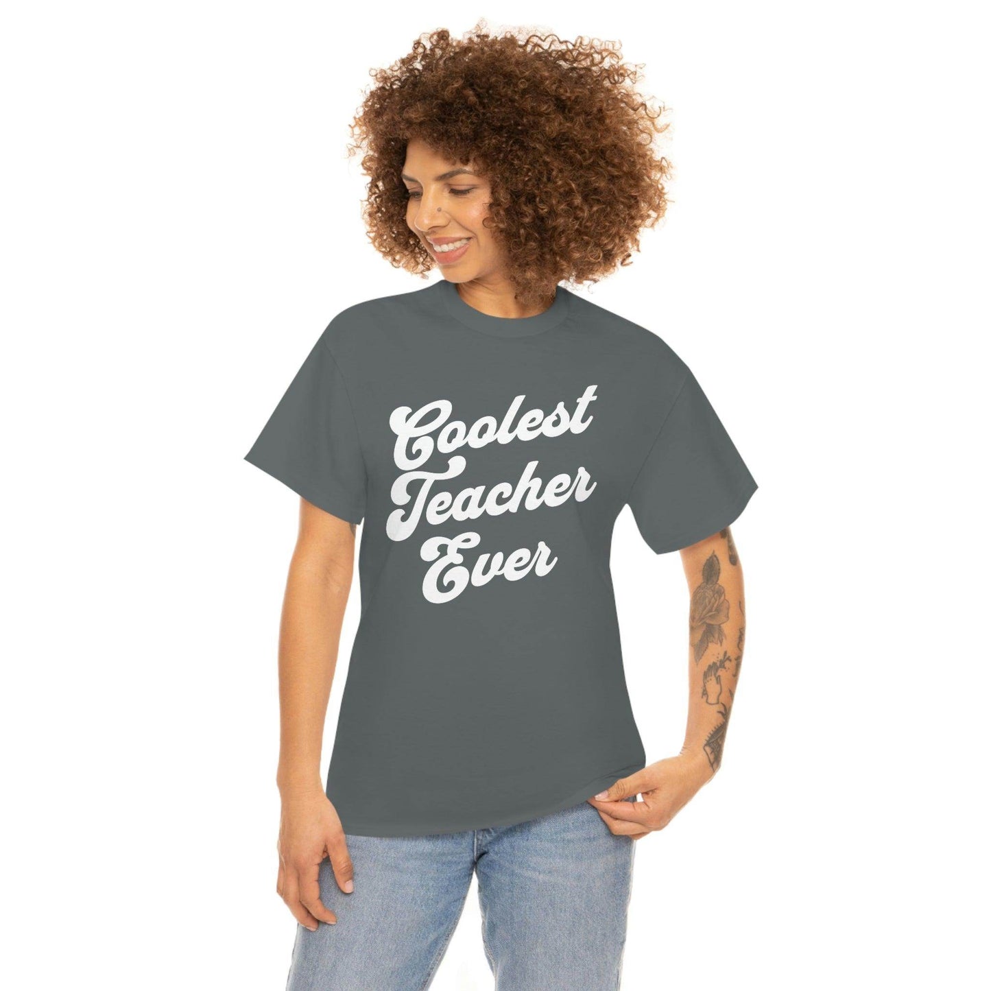Coolest Teacher Ever Shirt - Giftsmojo