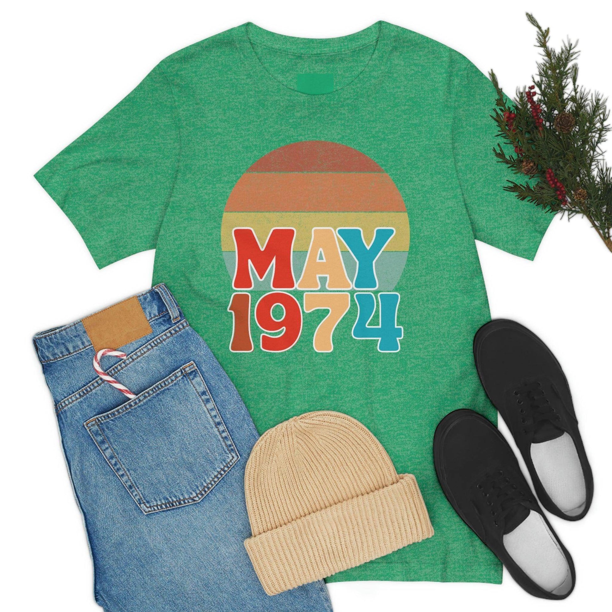 49th Birthday Shirt, 1974 Shirt, 49th Birthday Tee, Vintage 1974 Shirt, 49th Birthday Gifts, 1974 Birthday Shirt, 49th Birthday Gift - Giftsmojo
