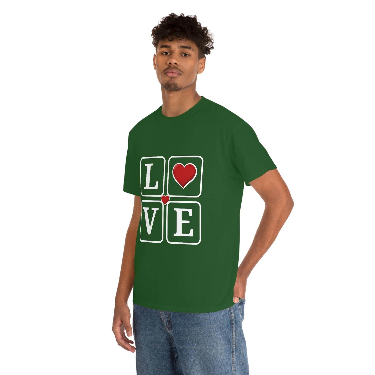 Love square Hearts Shirt, Great Gift for Valentine's day, birthday, engagement, anniversary and many more - Giftsmojo