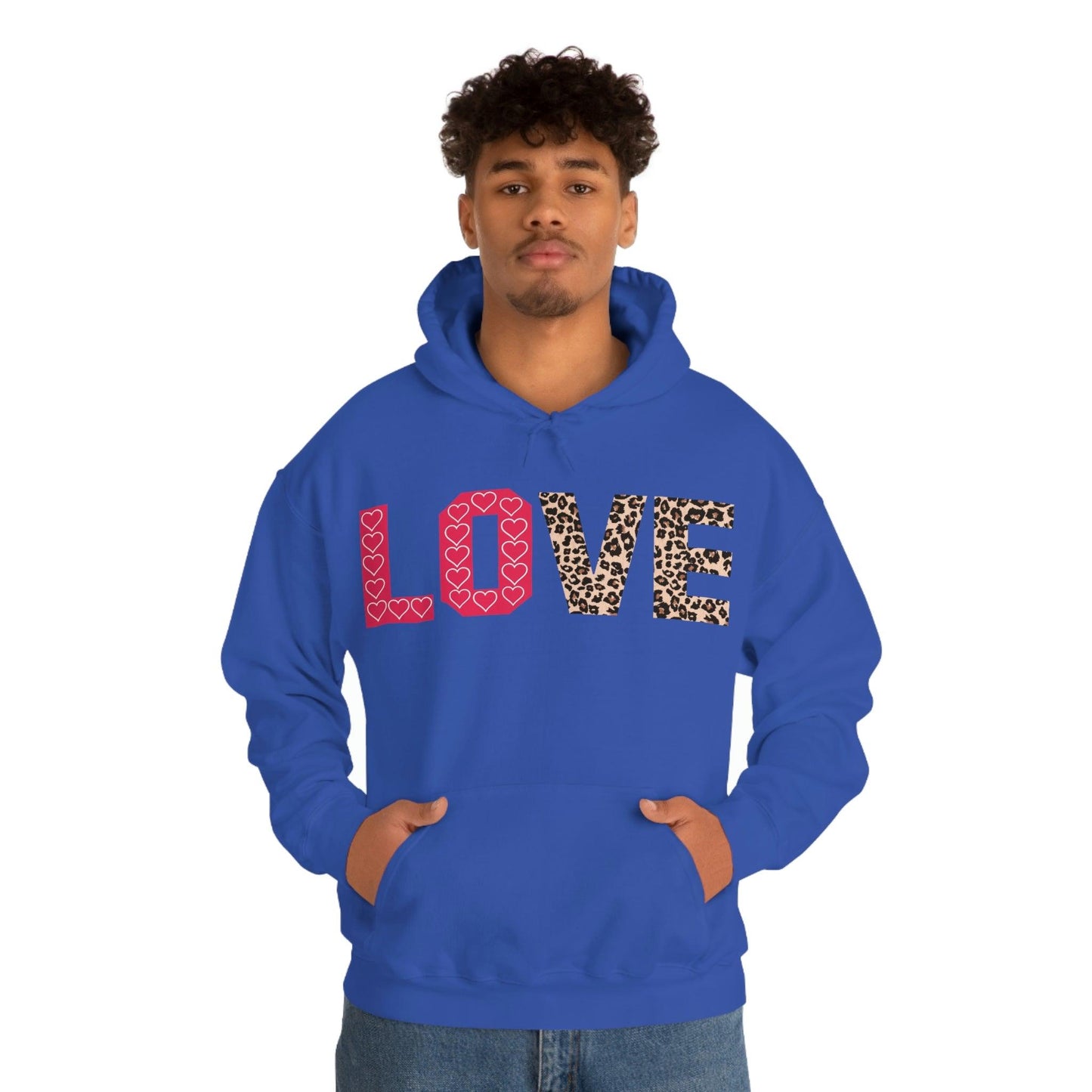 Leopard print Hooded Sweatshirt