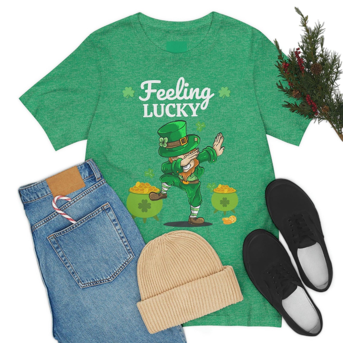 Feeling Lucky St Patrick's Day shirt - Shamrock shirt - shenanigans shirt St Paddys day Shirt - St Patricks day gift - Giftsmojo