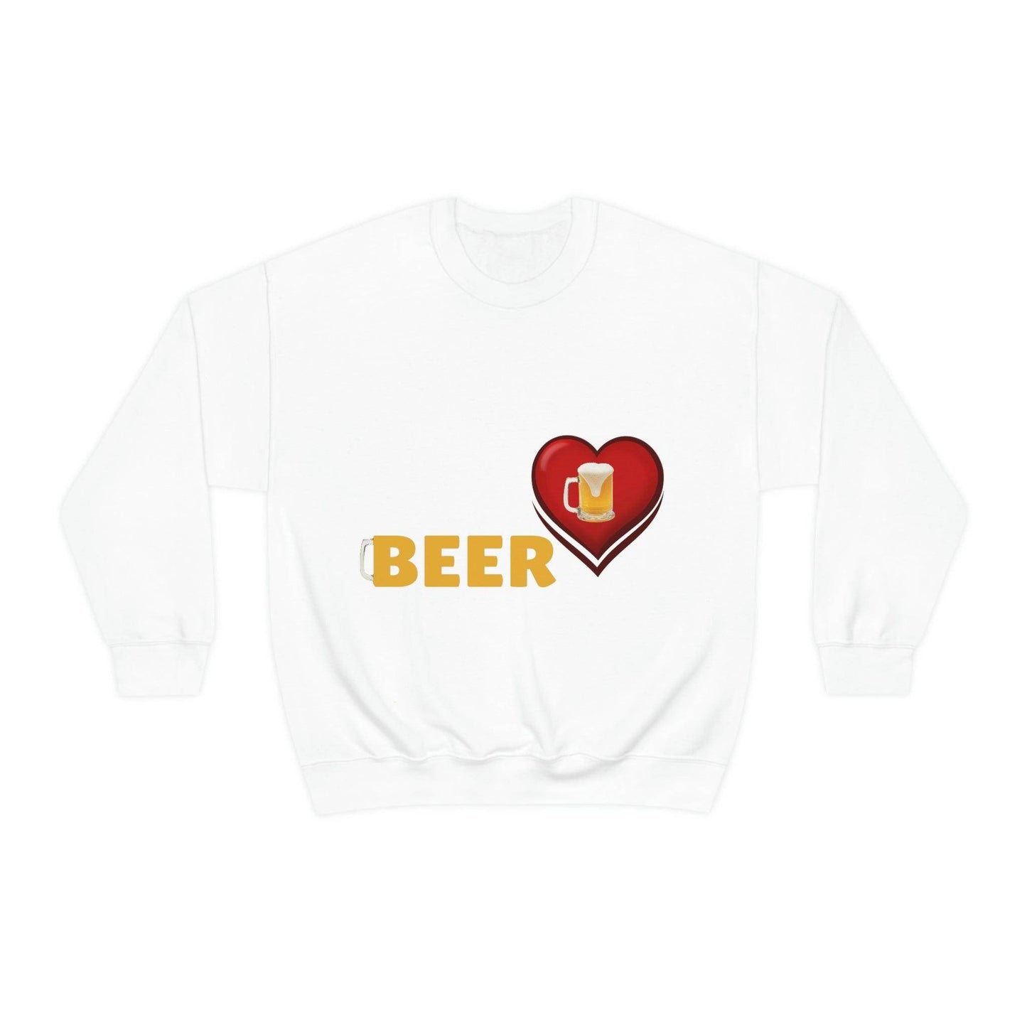 All I want for Valentine's is Beer Sweatshirt - Giftsmojo