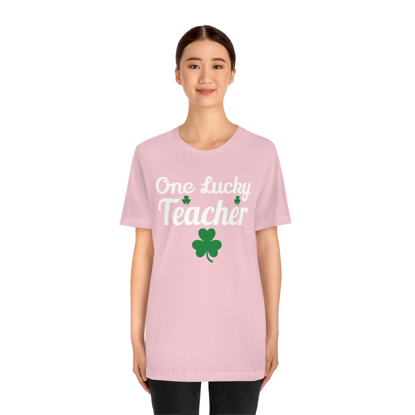 Feeling Lucky Shirt One Lucky Teacher Shirt St Patrick's Day shirt - Funny St Paddy's day Funny Shirt Shamrock shirt shenanigans shirt