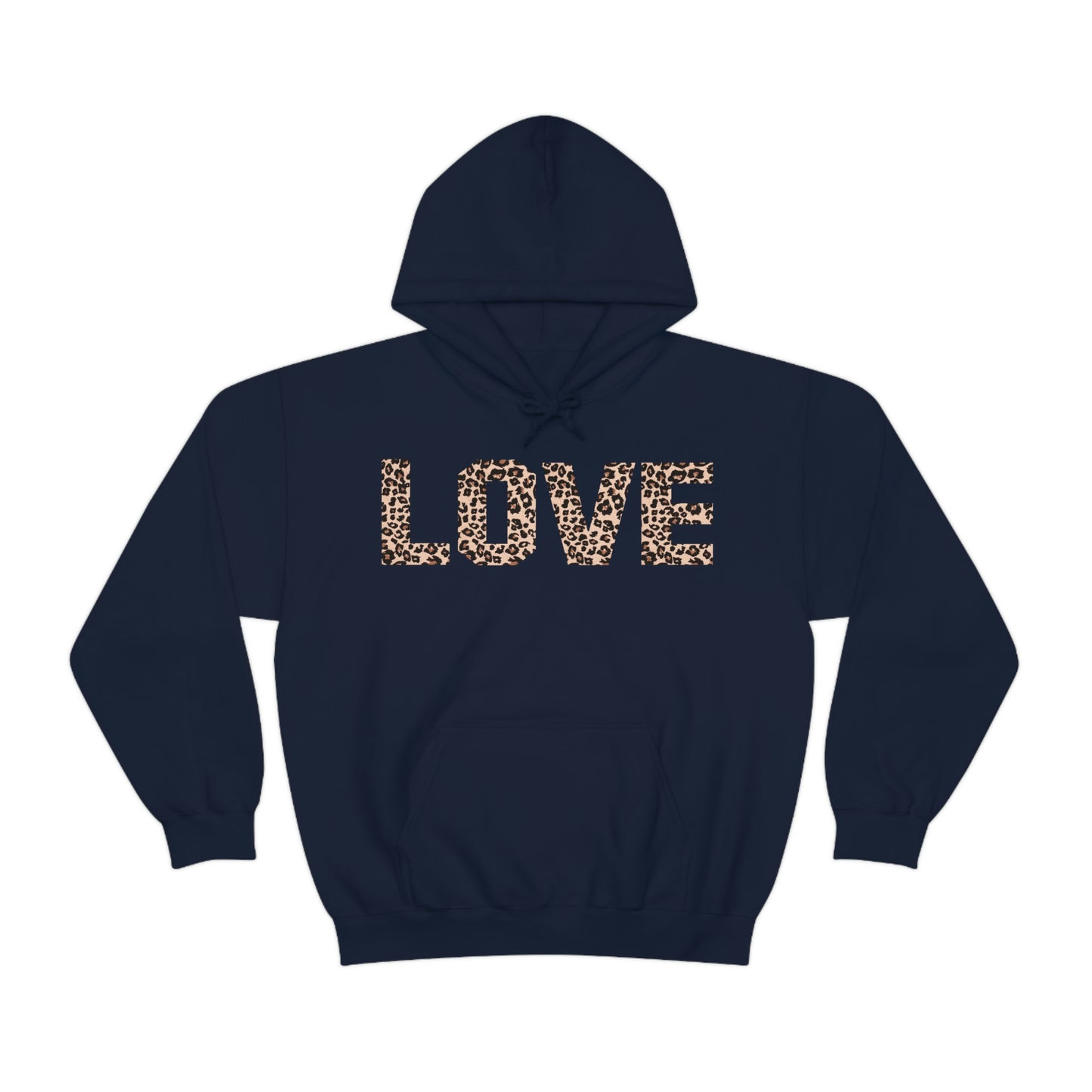 Leopard print Hooded Sweatshirt