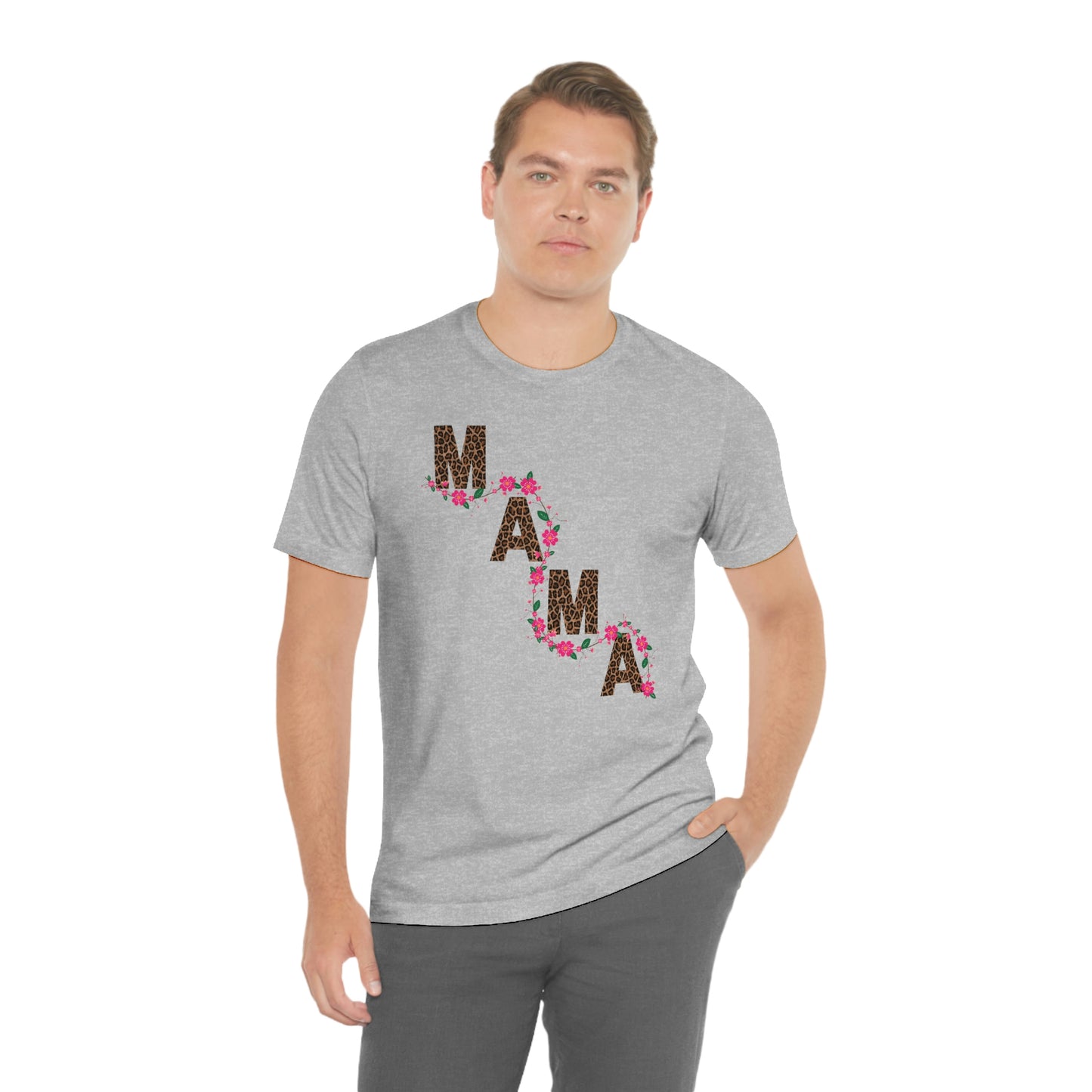 Leopard print Mama shirt Flower mama shirt - Leopard Mama Shirt mothers day shirt new mom shirt