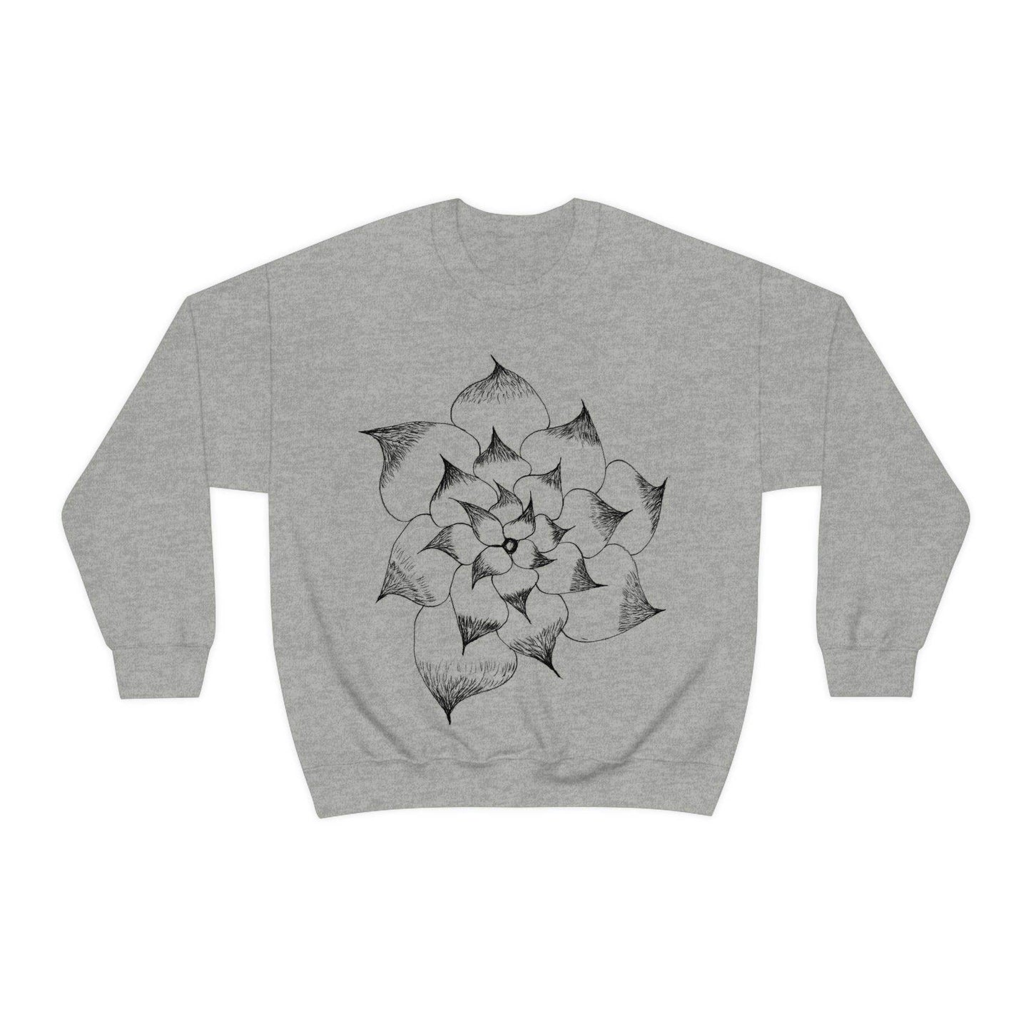Flower Sweatshirt, floral sweatshirt flower shirt wildflower sweatshirt - Giftsmojo