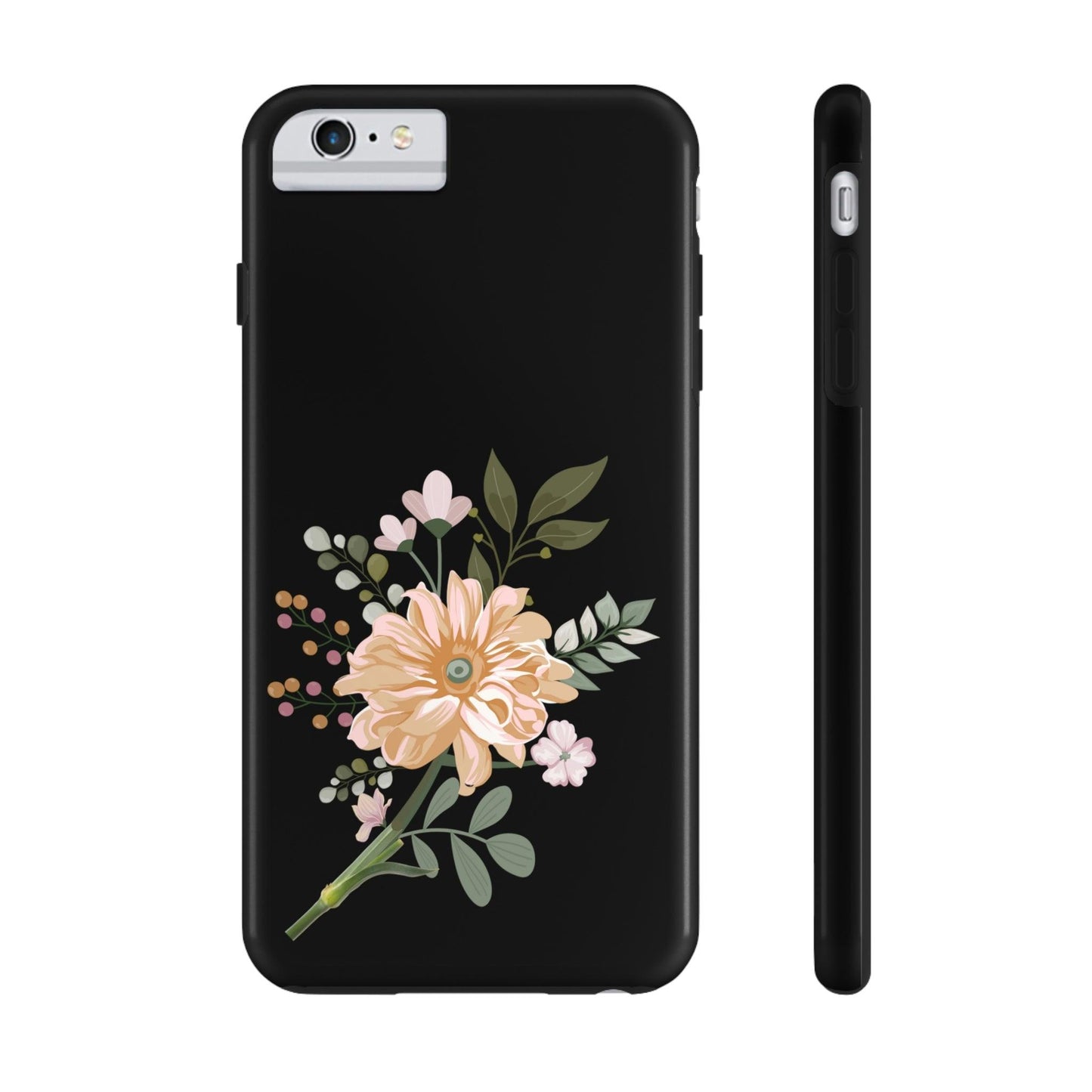 Floral Phone case, Tough Phone Cases, Mom Phone Case fit for iPhone 14 Pro, 13, 12, 11 Pro Max, Xr, Xs, 8+, 7, And Samsung S6