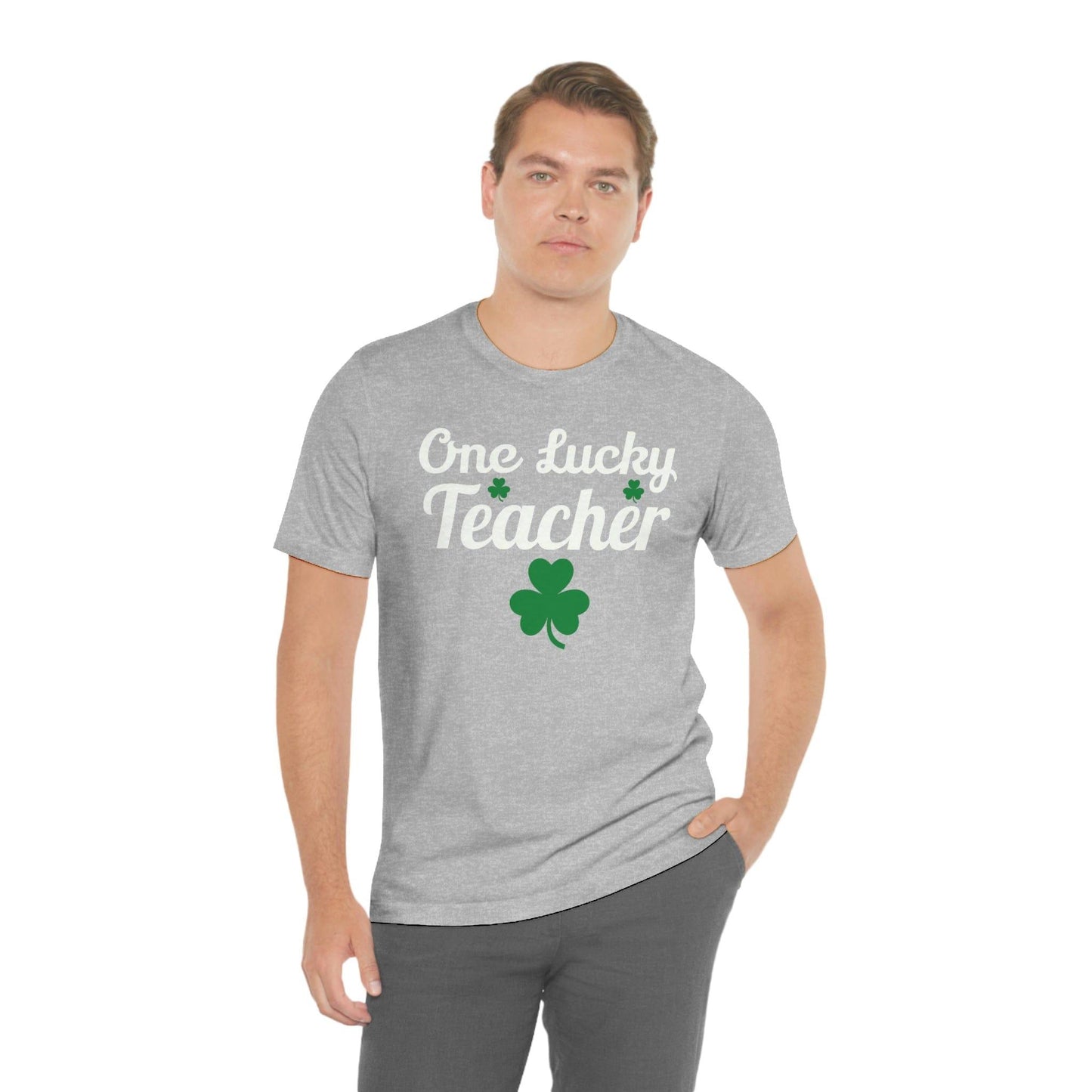 Feeling Lucky Shirt One Lucky Teacher Shirt St Patrick's Day shirt - Funny St Paddy's day Funny Shirt Shamrock shirt shenanigans shirt