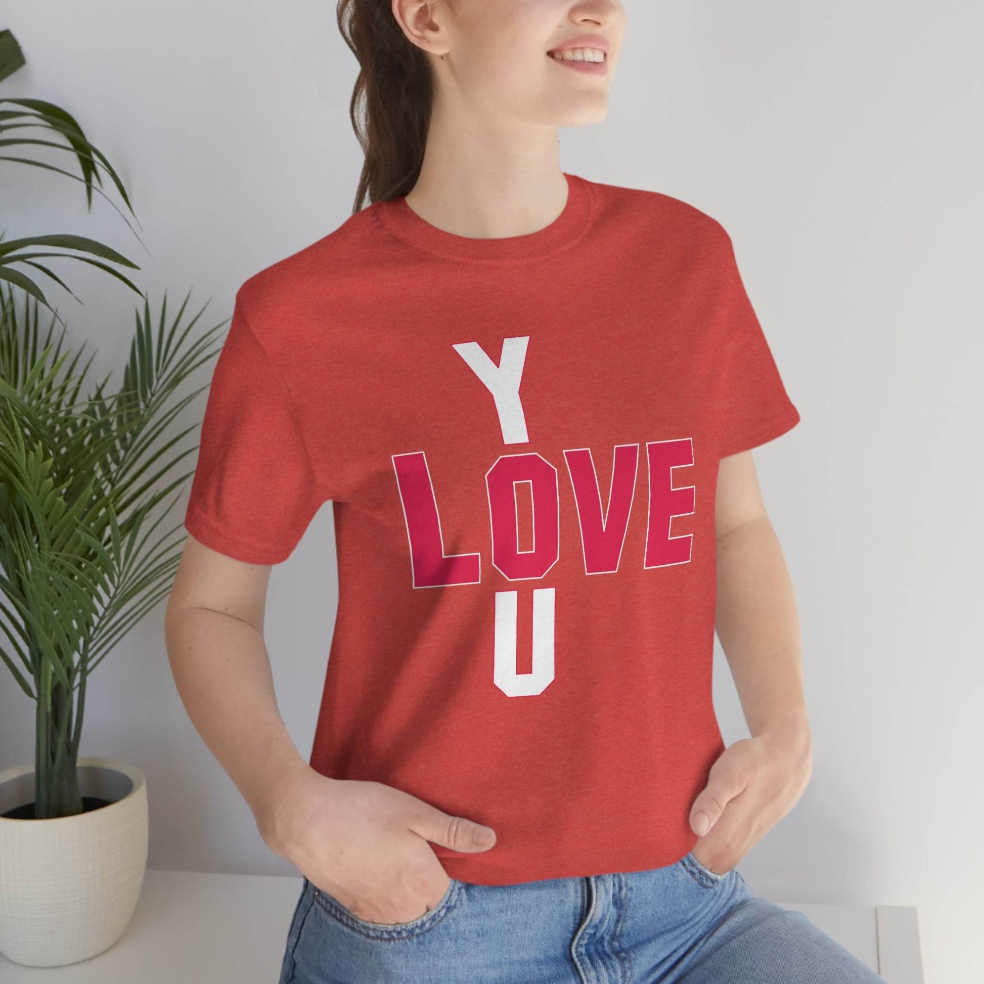 Love you Tshirt - Giftsmojo