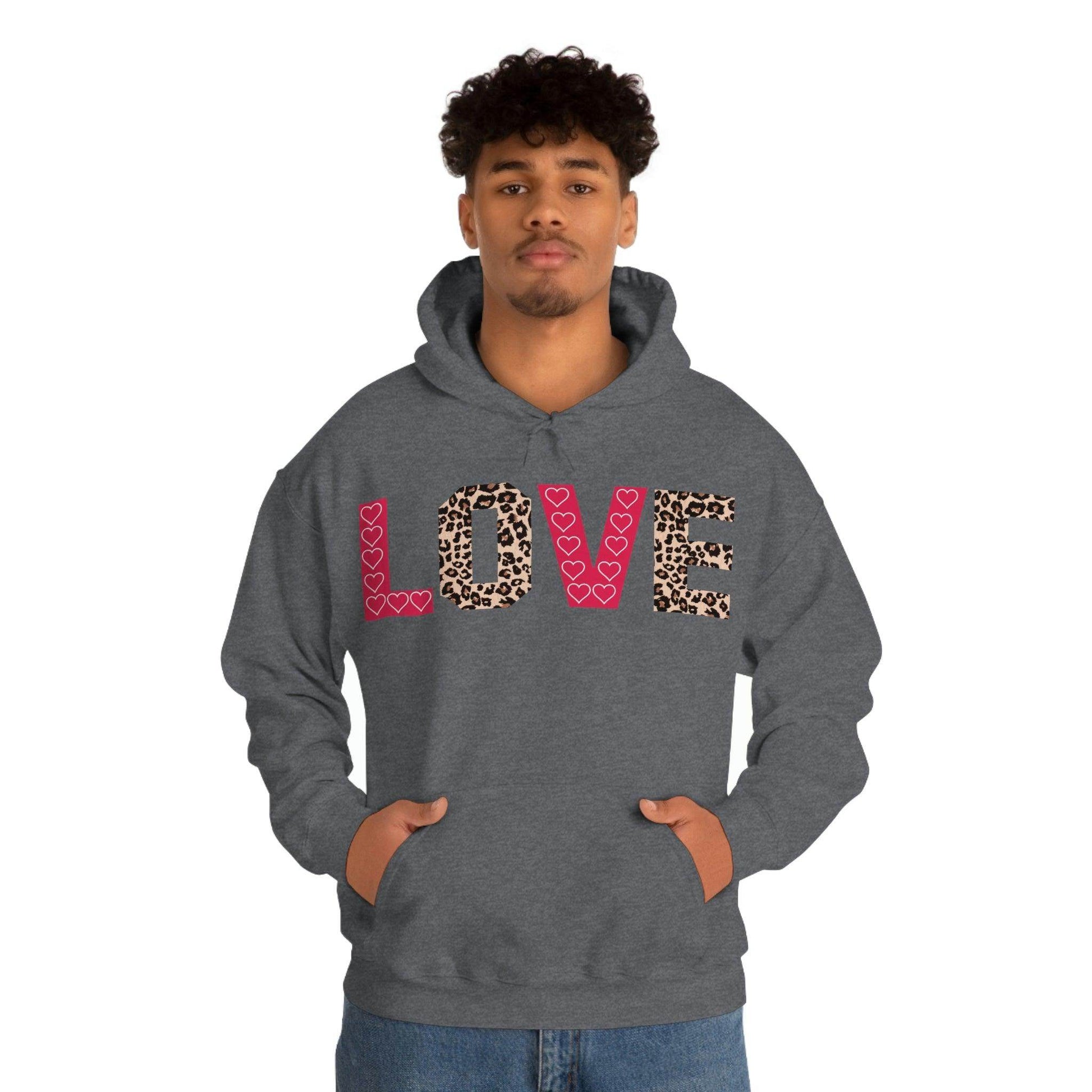 Love Hooded Sweatshirt - Giftsmojo