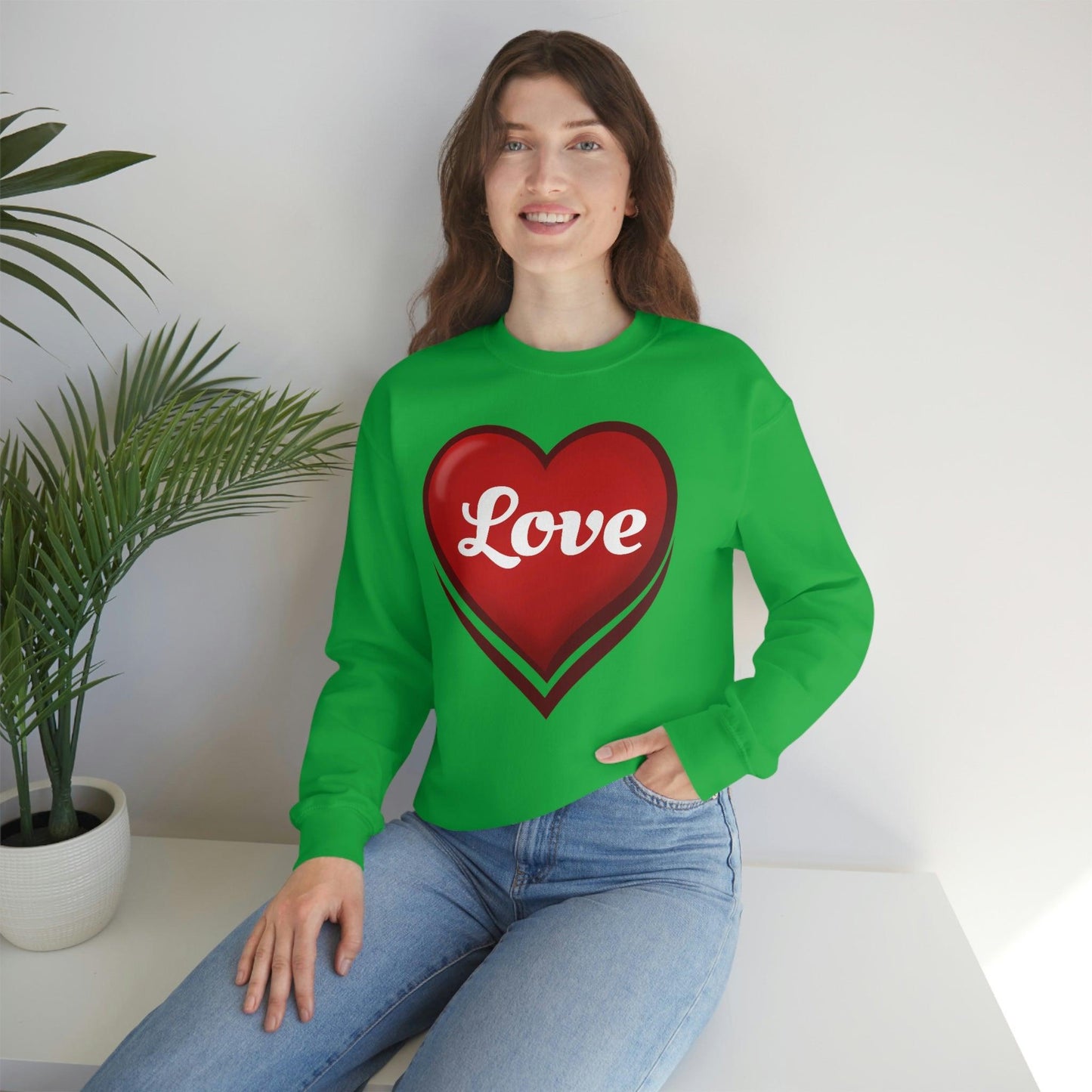 Love Sweatshirt, Valentine's Gift,