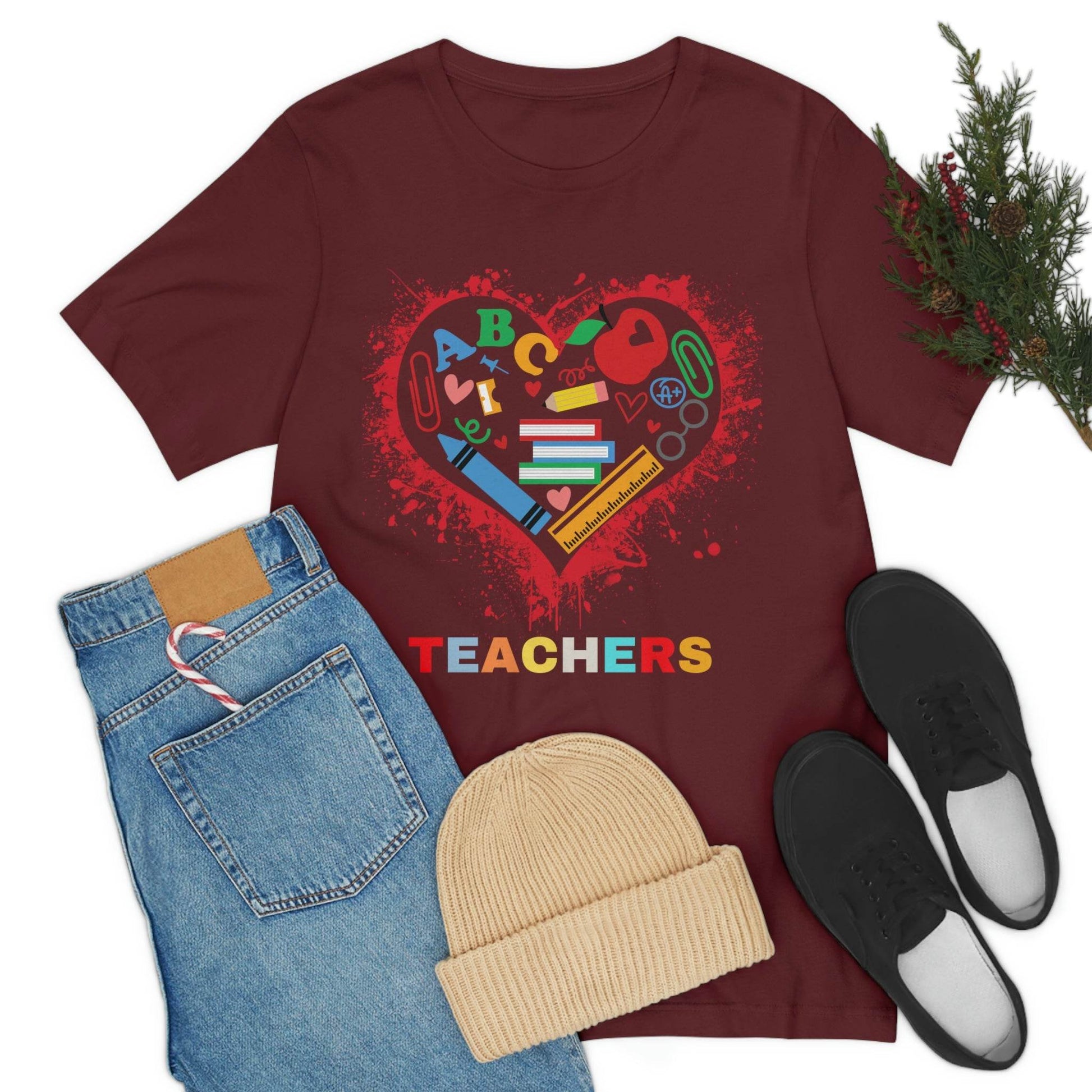 Love Teachers Shirt - Teacher Appreciation Shirt - Giftsmojo