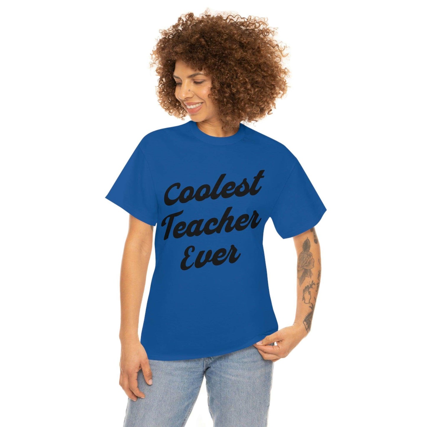 Coolest Teacher Ever T-Shirt - Teacher appreciation - gift for teachers - Giftsmojo