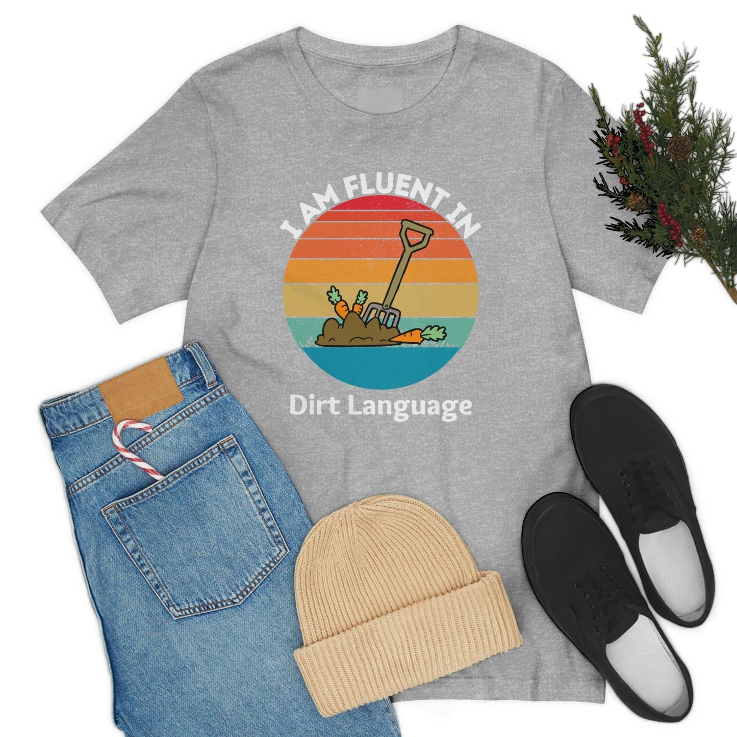 Gardener shirt Garden t-shirt Botanical Shirt Plant Lover Shirt Gardener Gift, Garden Shirt, Garden Tee I am fluent in dirt language