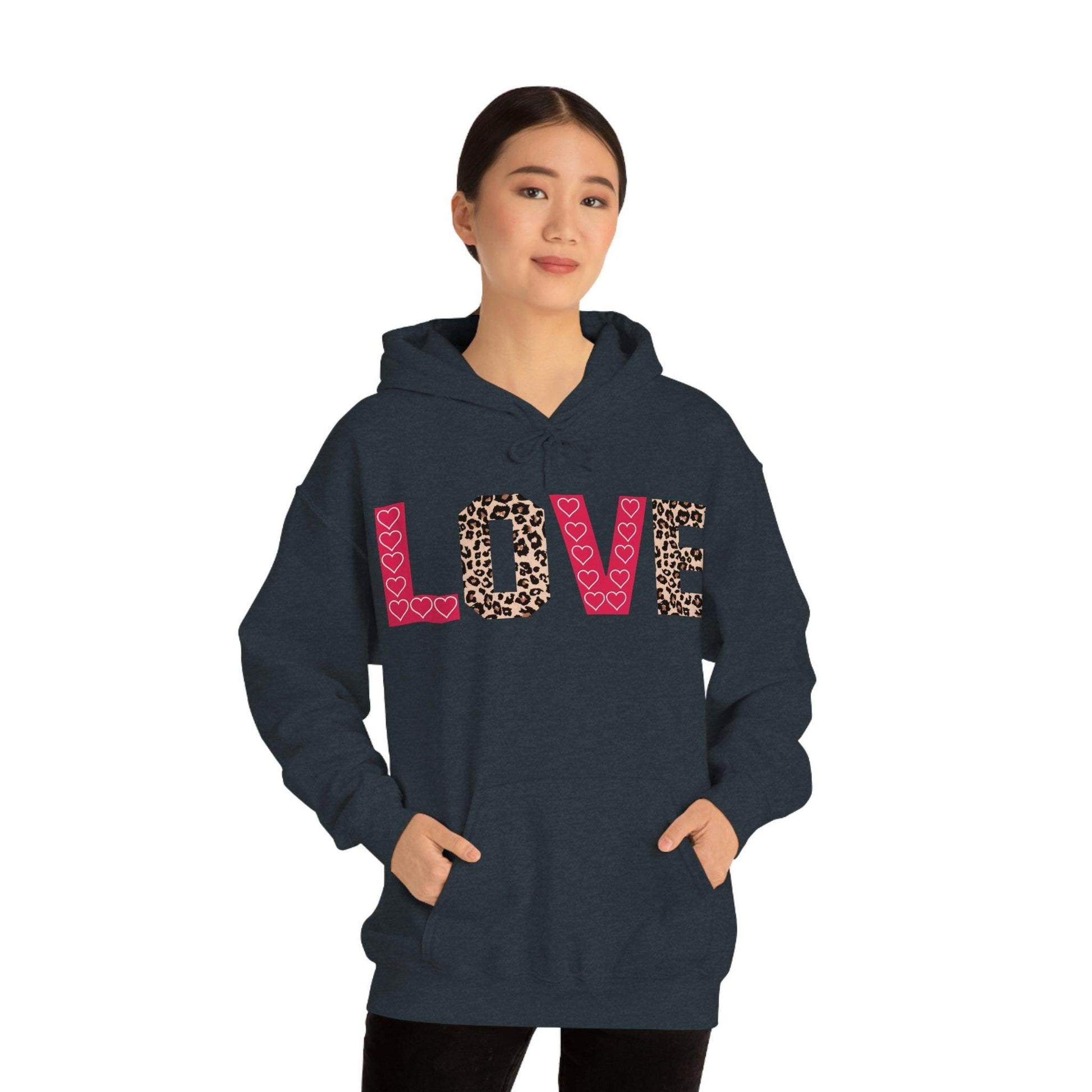 Love Hooded Sweatshirt - Giftsmojo